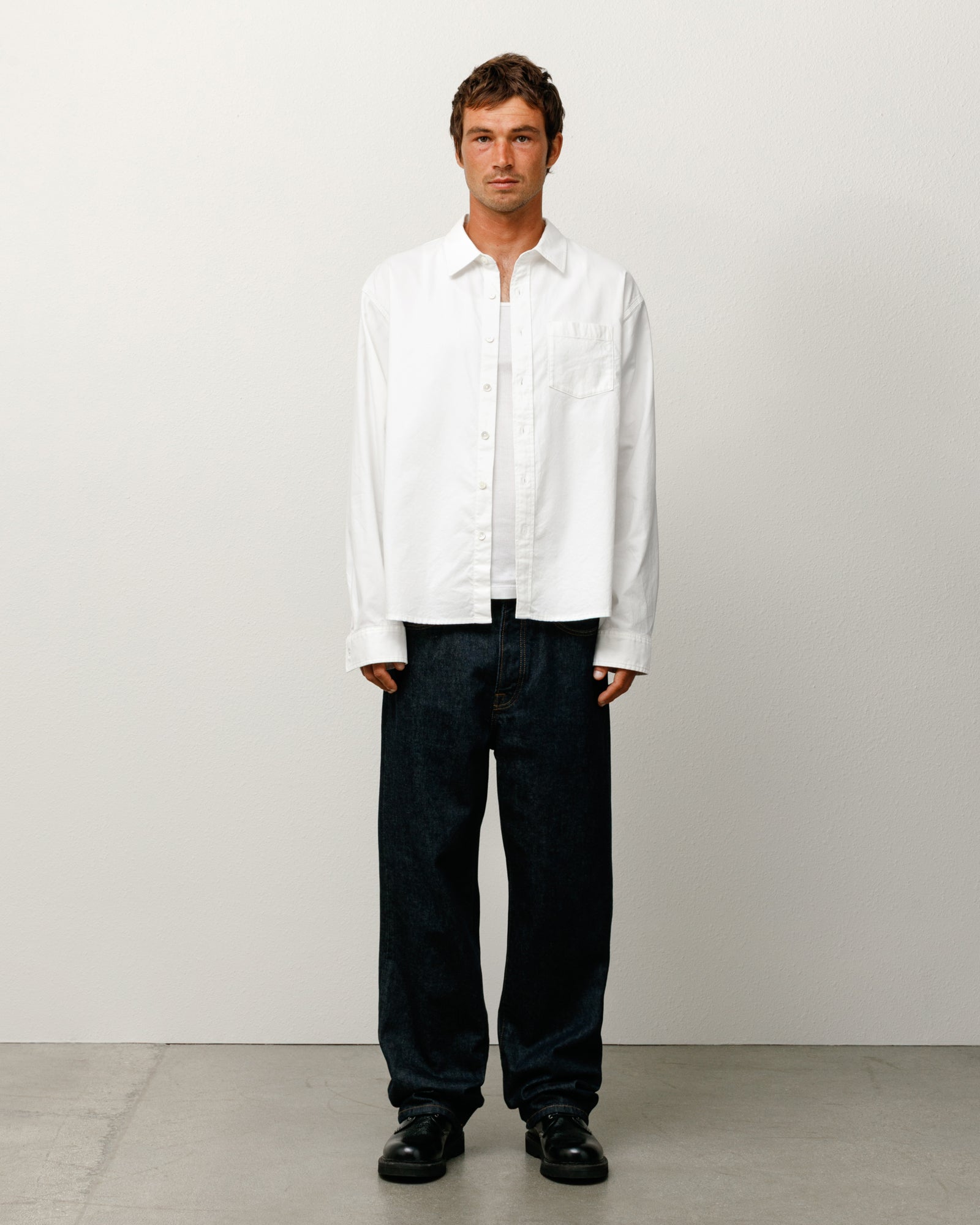Oxford Shirt – White | Tops & Shirts | Stüssy Japan