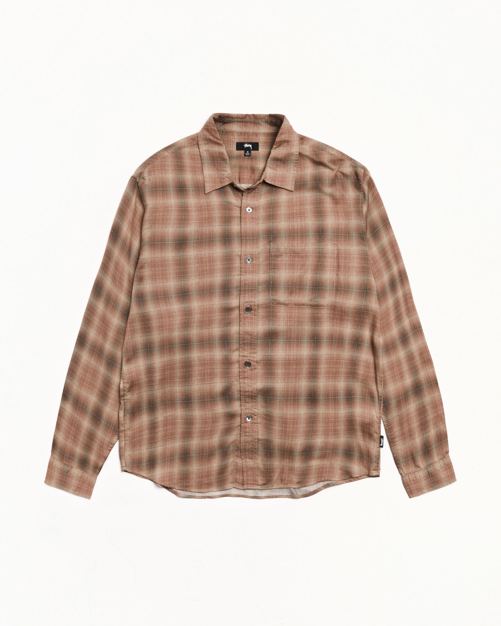 MATTHEW PLAID SHIRT – Brick | Tops & Shirts | Stüssy Japan