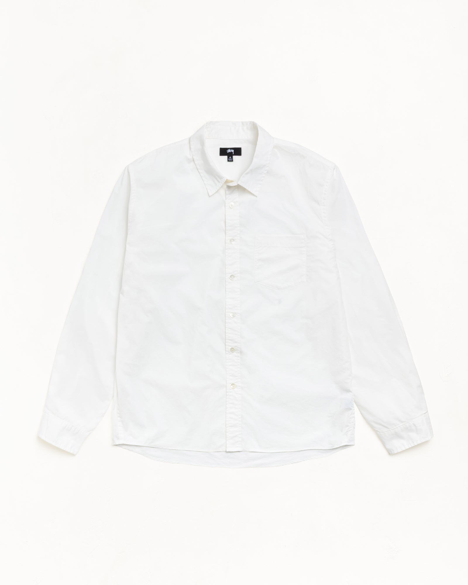 Standard Shirt – White | Tops & Shirts | Stüssy Japan