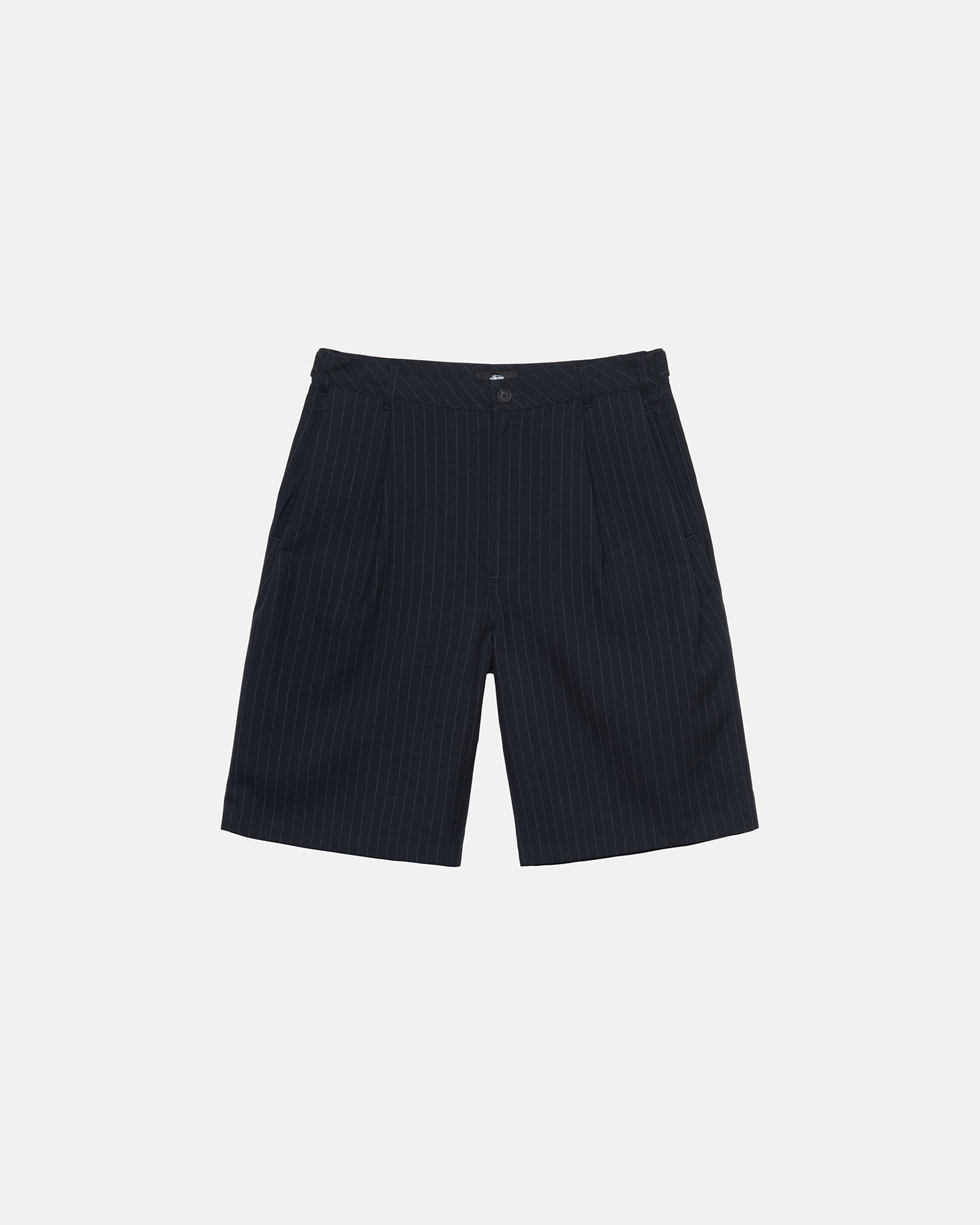 Volume Pleated Short Stripe in black – Stüssy Japan