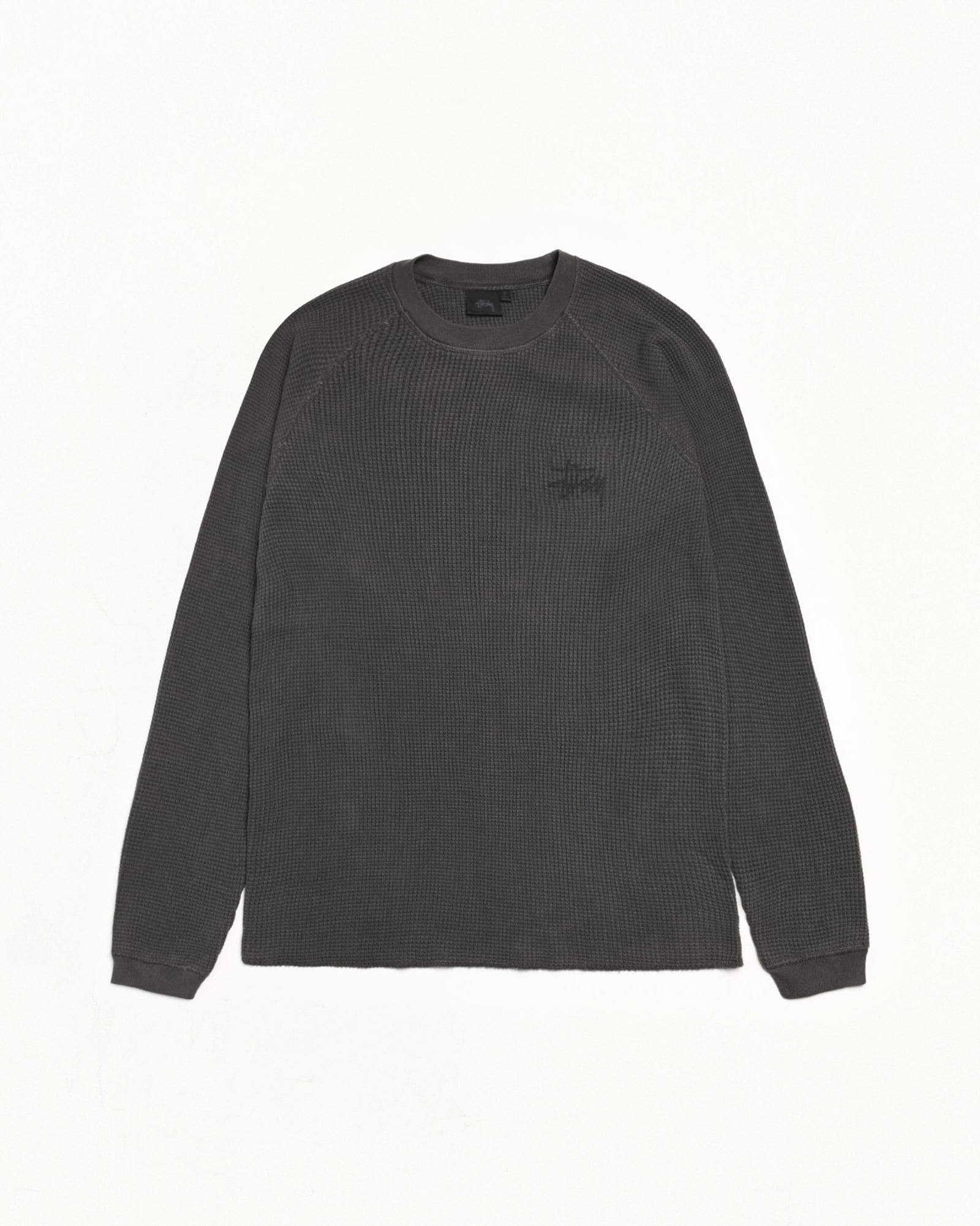 へ*ず様 【サイズM】Stussy Thermal Sweatshirt 長袖ト STUSSY ステューシー ラグラン 長袖 メンズ Basic Stock Thermal