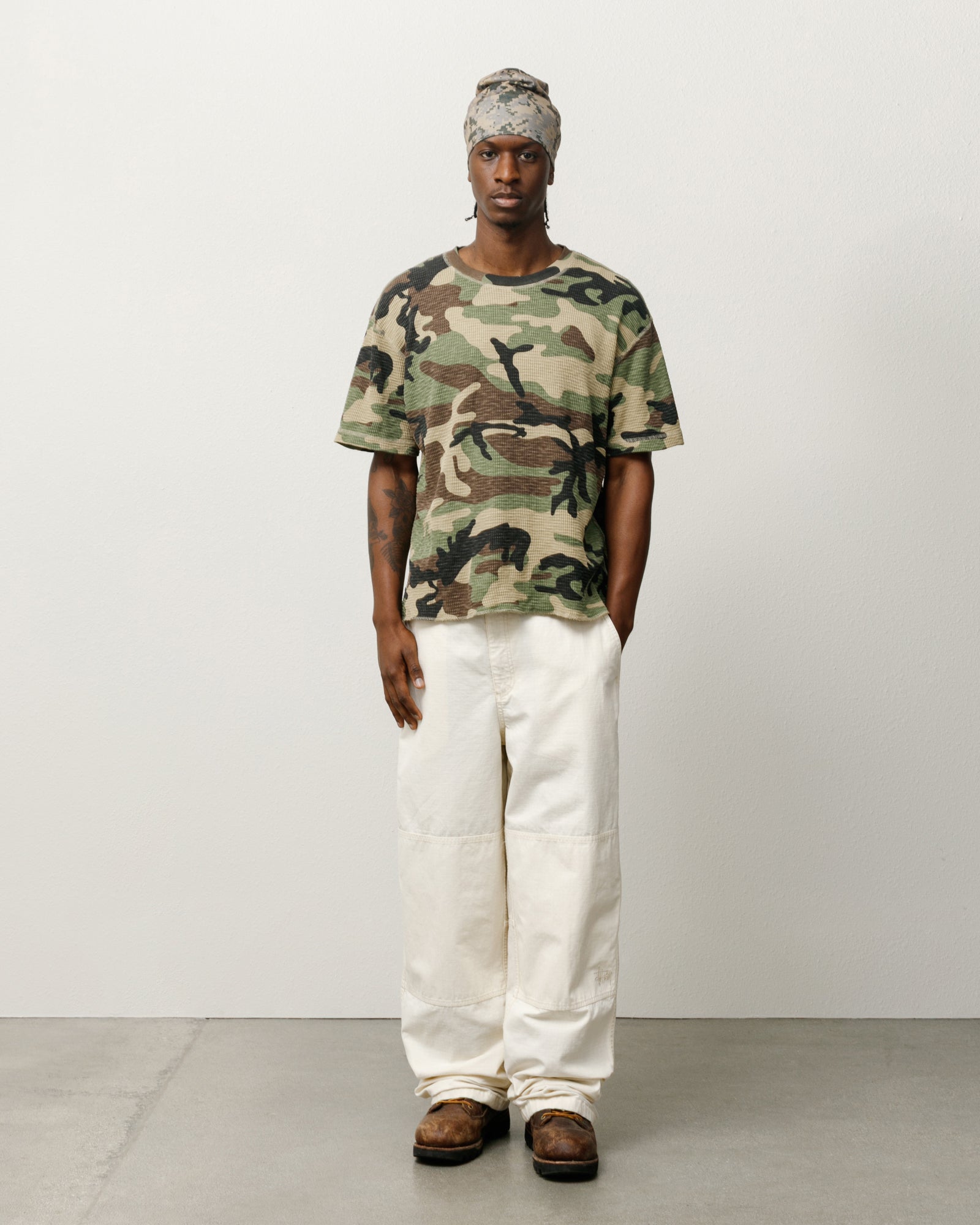 Pigment Dyed SS Thermal - Camo | Tops & Knits | Stüssy Japan