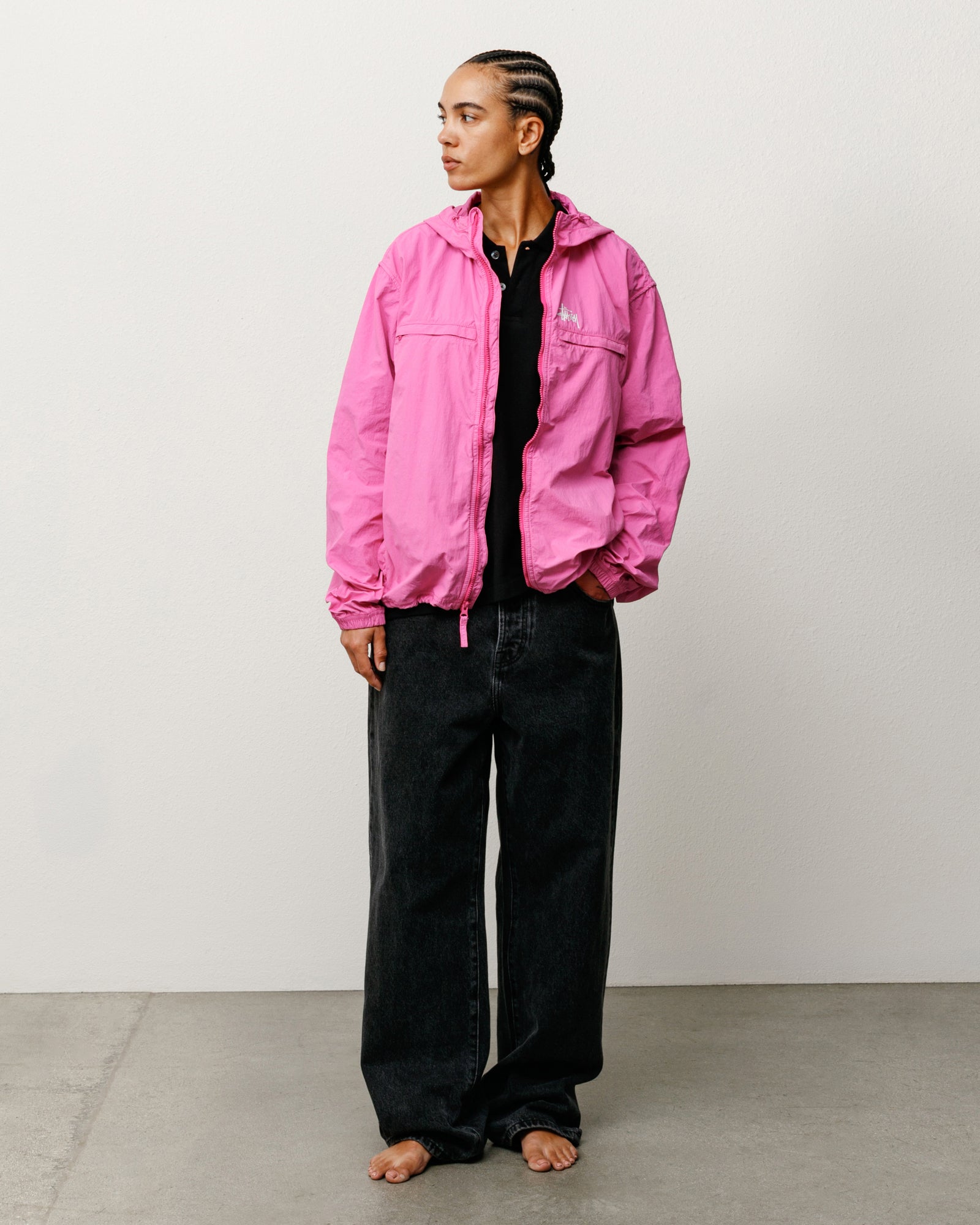 ナイロン ピンク ジャンパー Lightweight Hooded Jacket – Pink | Outerwear | Stüssy Japan