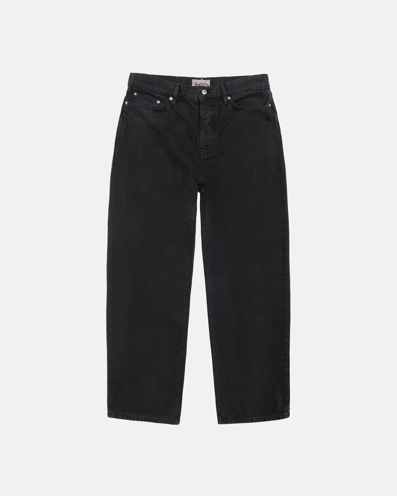 Big Ol' Jean Washed Canvas in black – Stüssy Japan