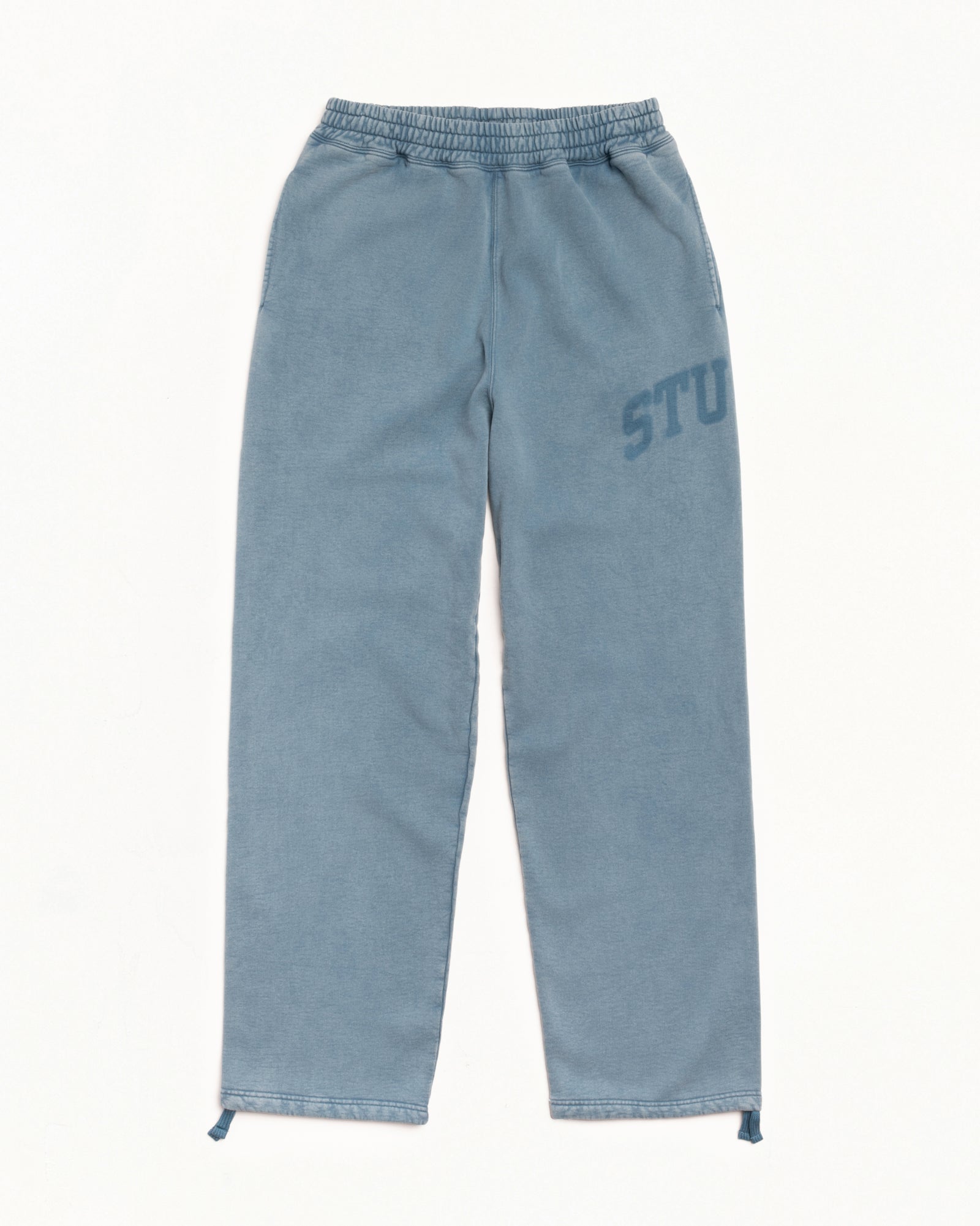 Faded Graphic Fleece Pant – Washed Navy | Bottoms | Stüssy Japan