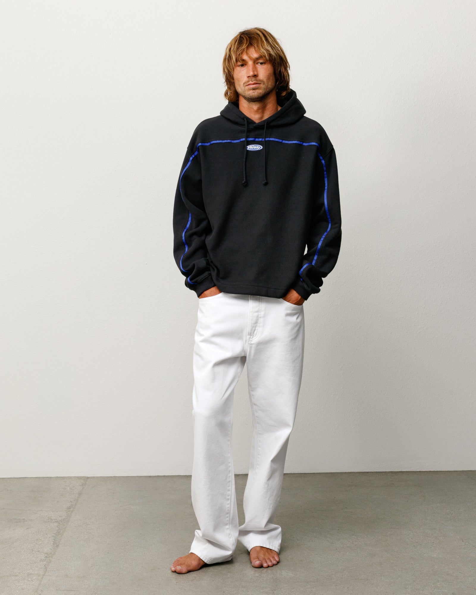 Oval Pullover Hoodie – Black | Sweats | Stüssy Japan