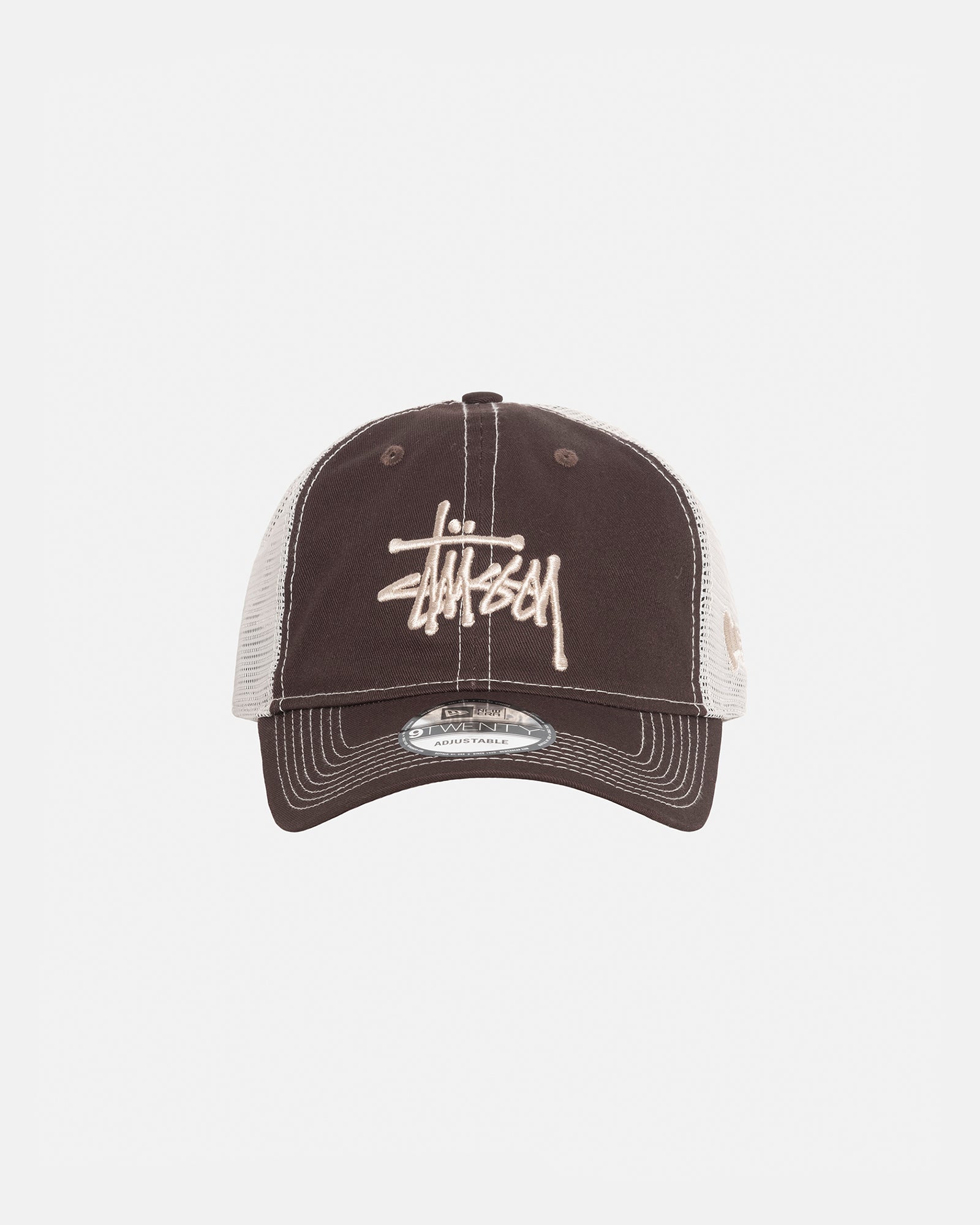 Stussy 9TWENTY メッシュキャップ ブラウン/ベージュ STUSSY NEW ERA メッシュキャップbrown