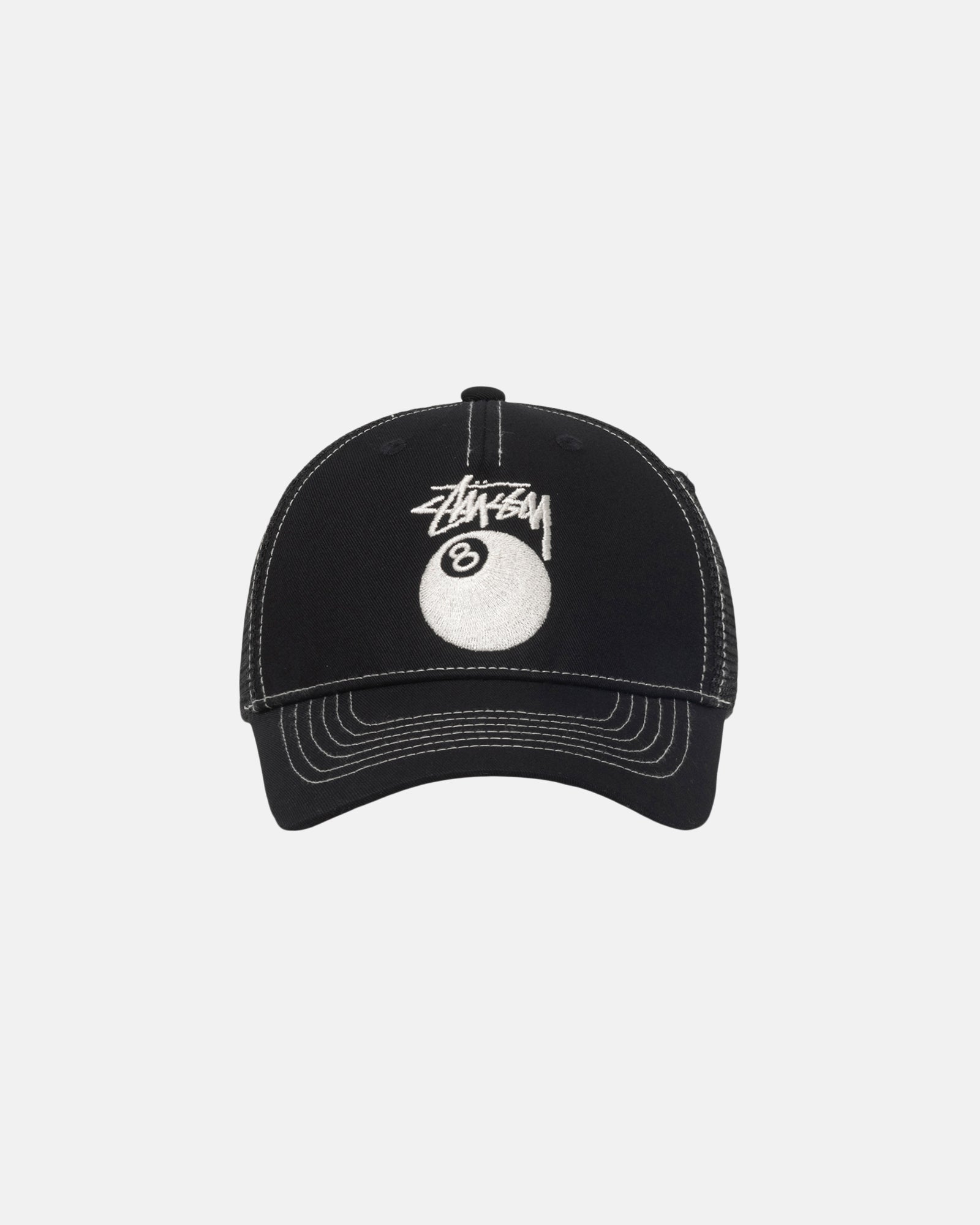STUSSY PITSTOP LOW PRO CAP black キャップ
