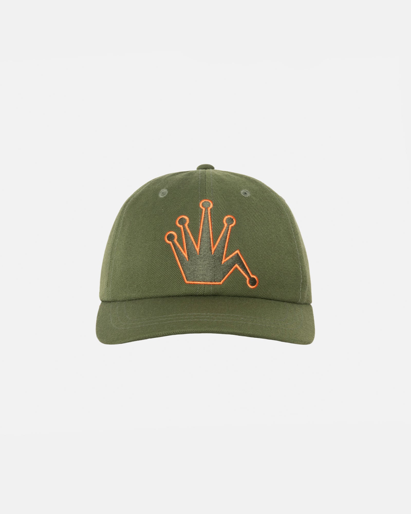 Low Profile Bent Crown Snapback in moss – Stüssy Japan