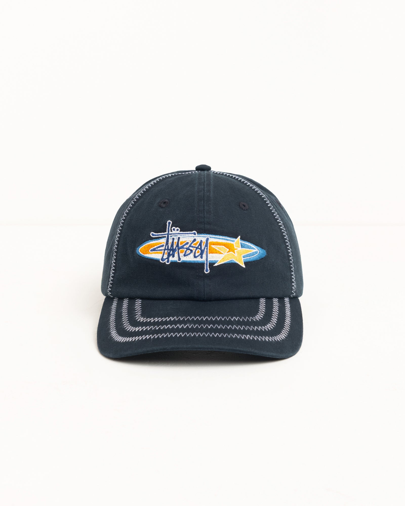 Oval Star Cap – Black | Headwear | Stüssy Japan