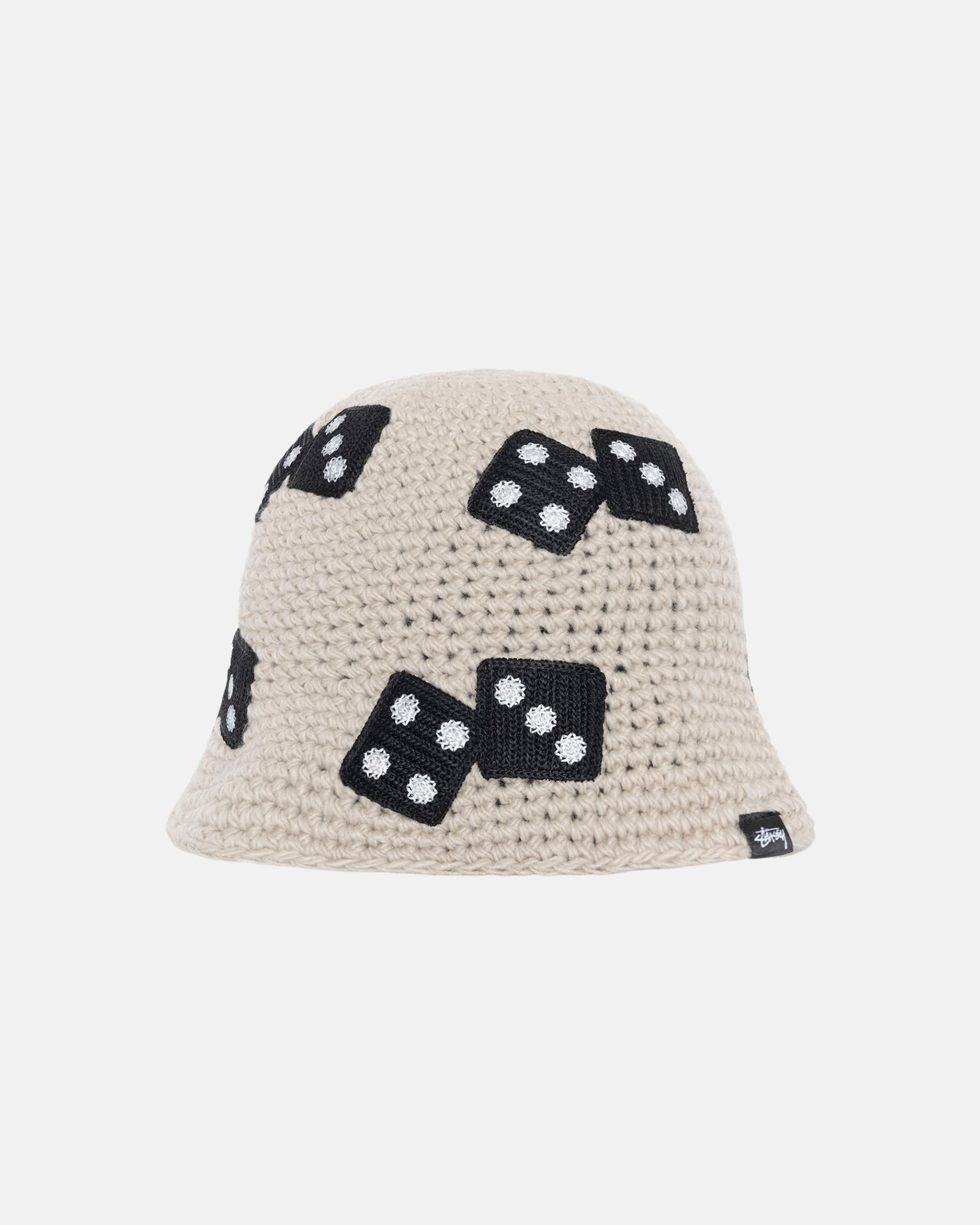 Bucket Hat Dice Knit in light grey – Stüssy Japan