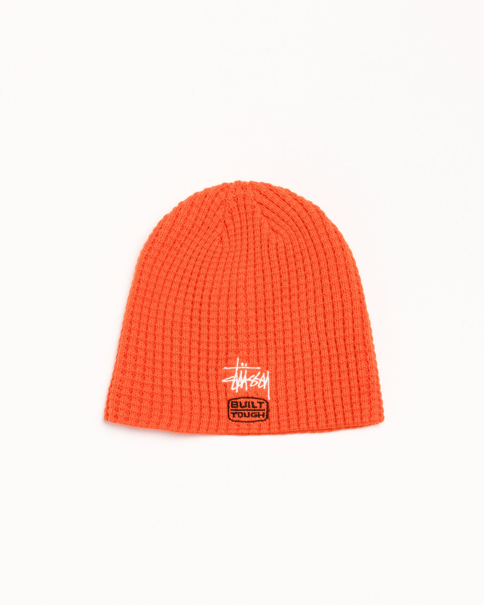 Waffle Skullcap Built Tough – Orange | Headwear | Stüssy Japan