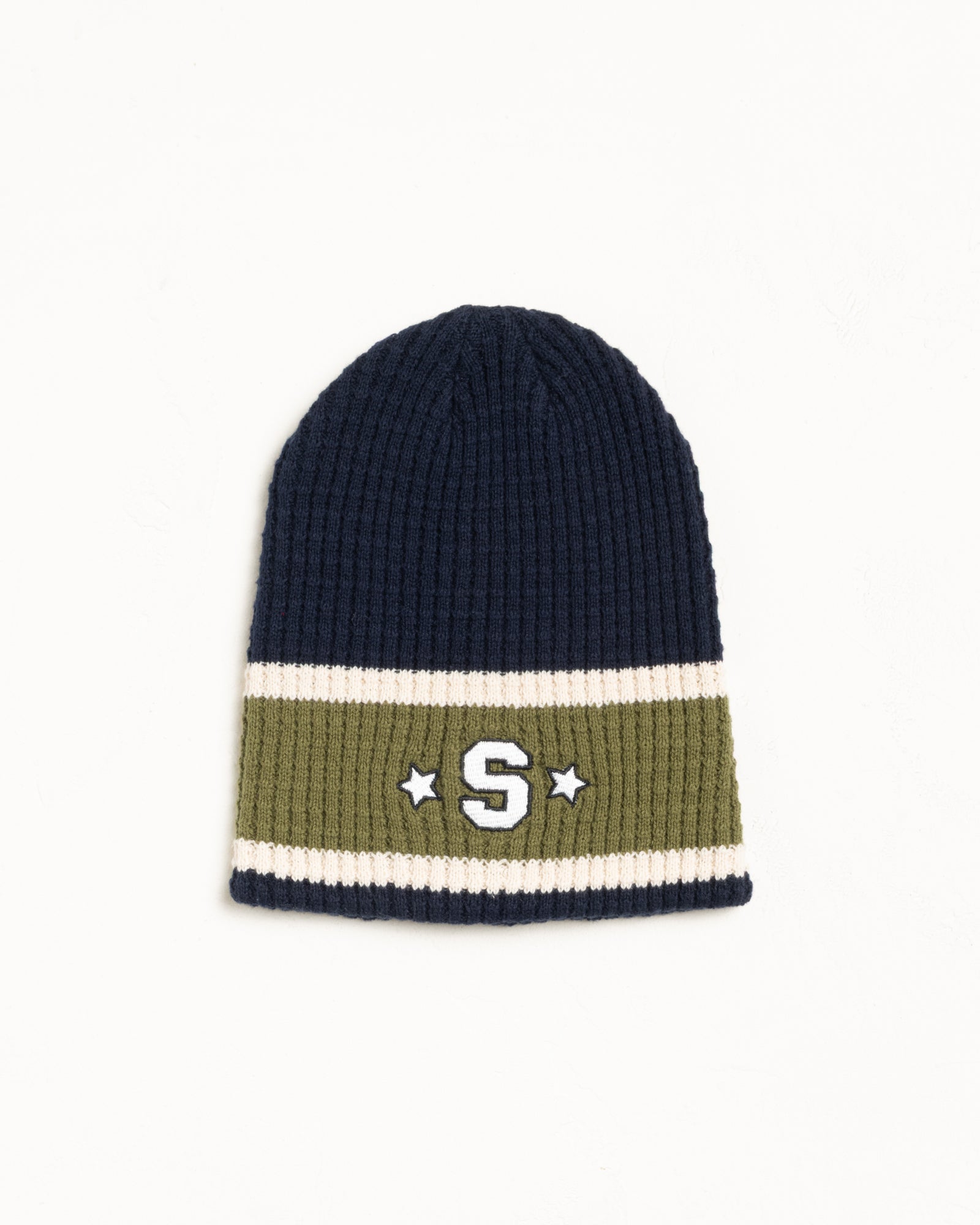 Varsity S Stripe Skullcap – Navy | Headwear | Stüssy Japan