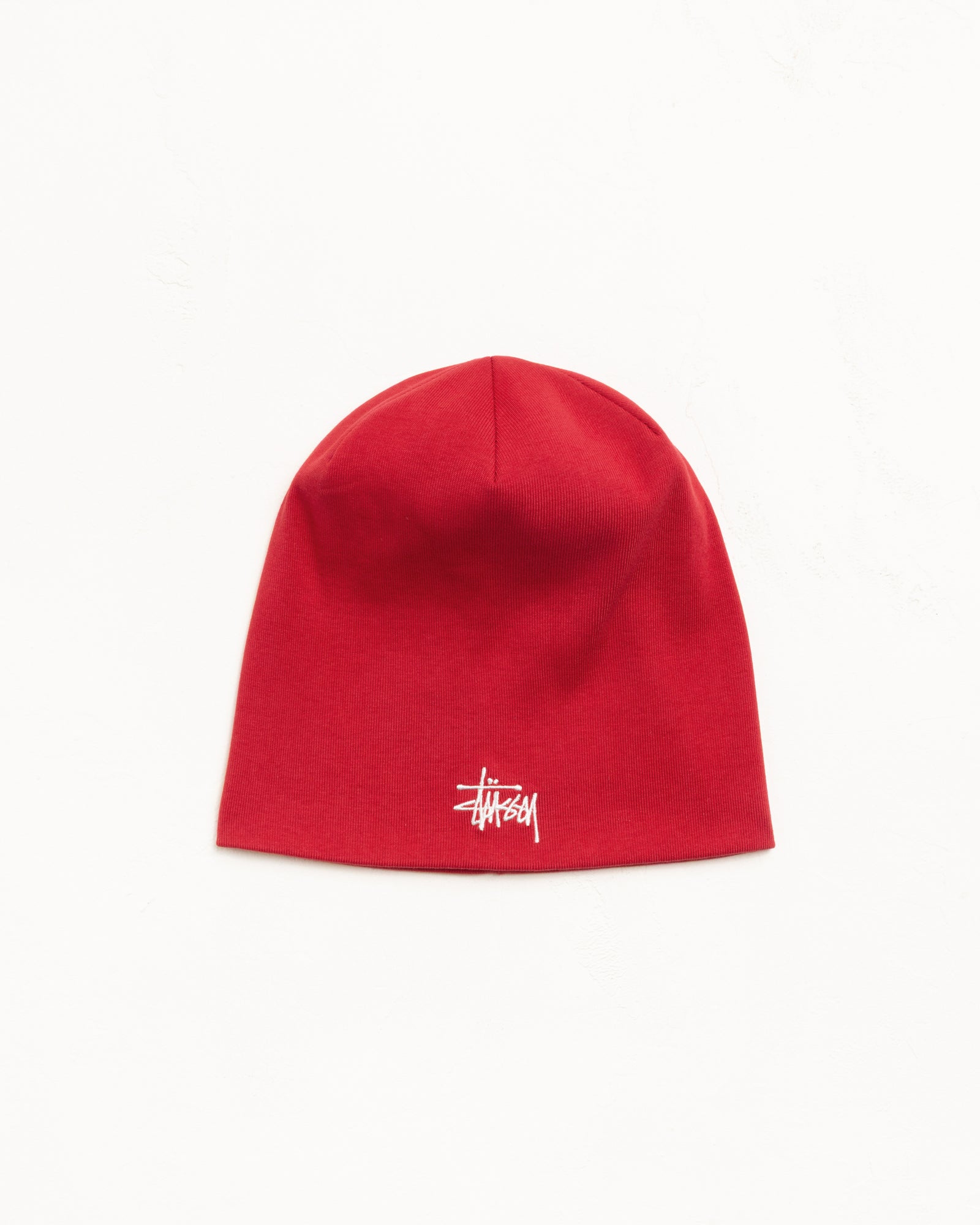 Jersey Skullcap – Red | Headwear | Stüssy Japan