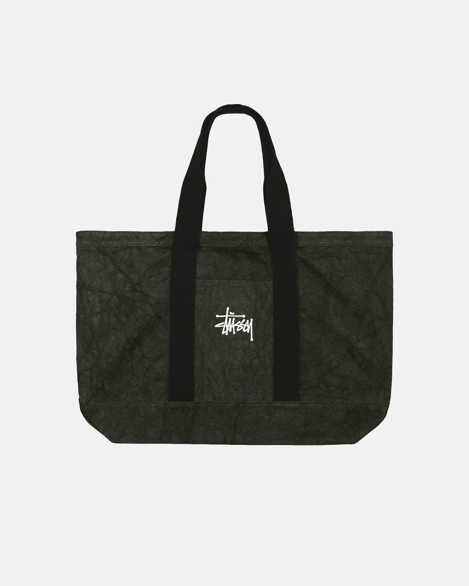 Canvas Extra Large Tote Bag in washed black – Stüssy Japan