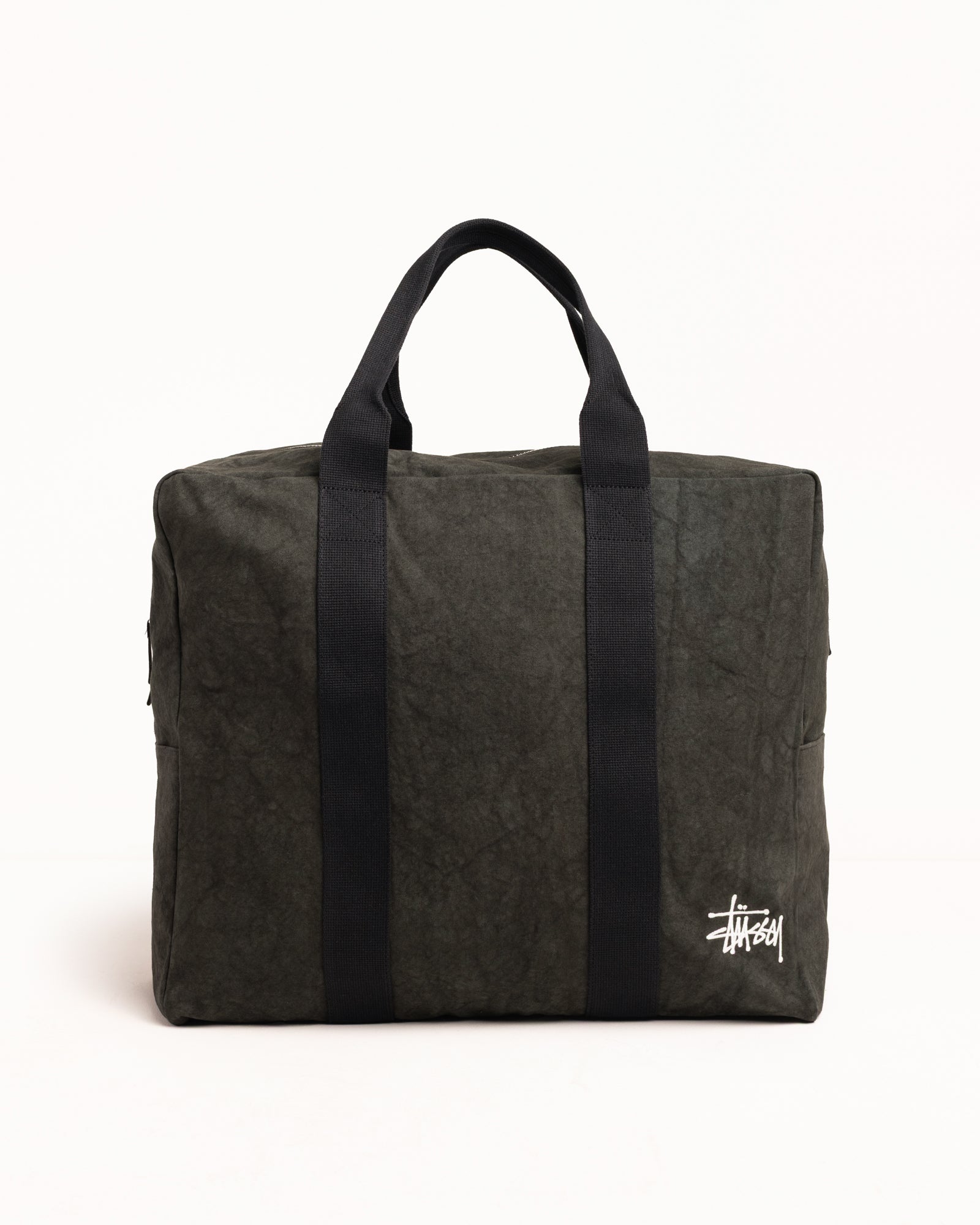 バッグ Stussy Canvas Flight Bag Canvas Flight Bag – Washed Black | Accessories | Stüssy Japan