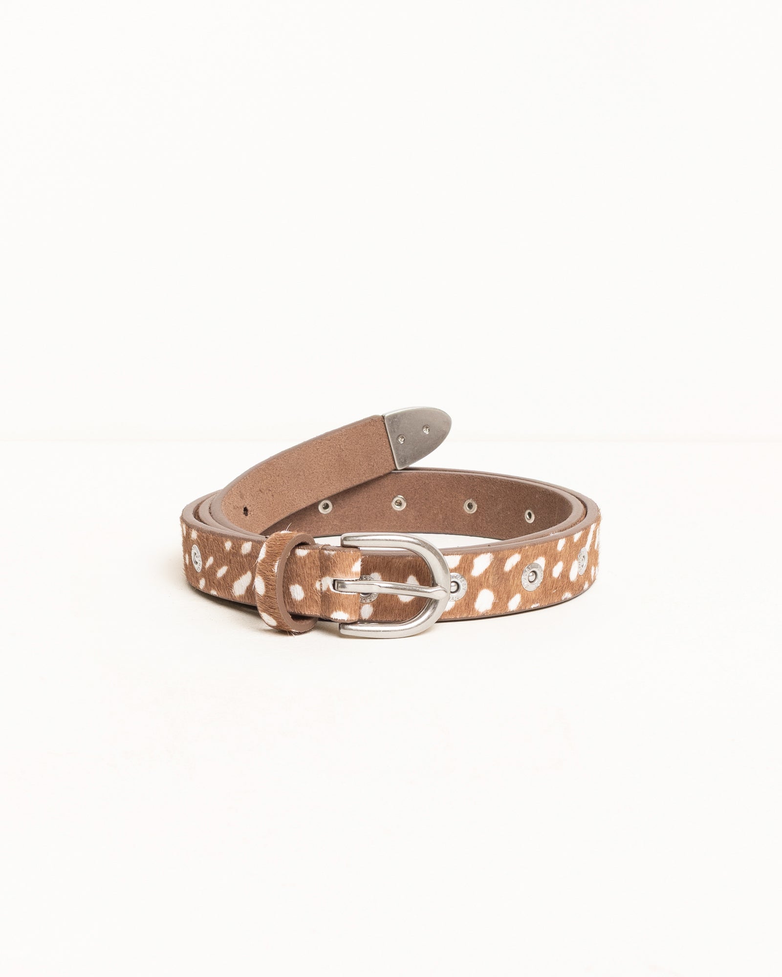 Rivet Stud Belt – Hairy Deer Pattern | Accessories | Stüssy Japan