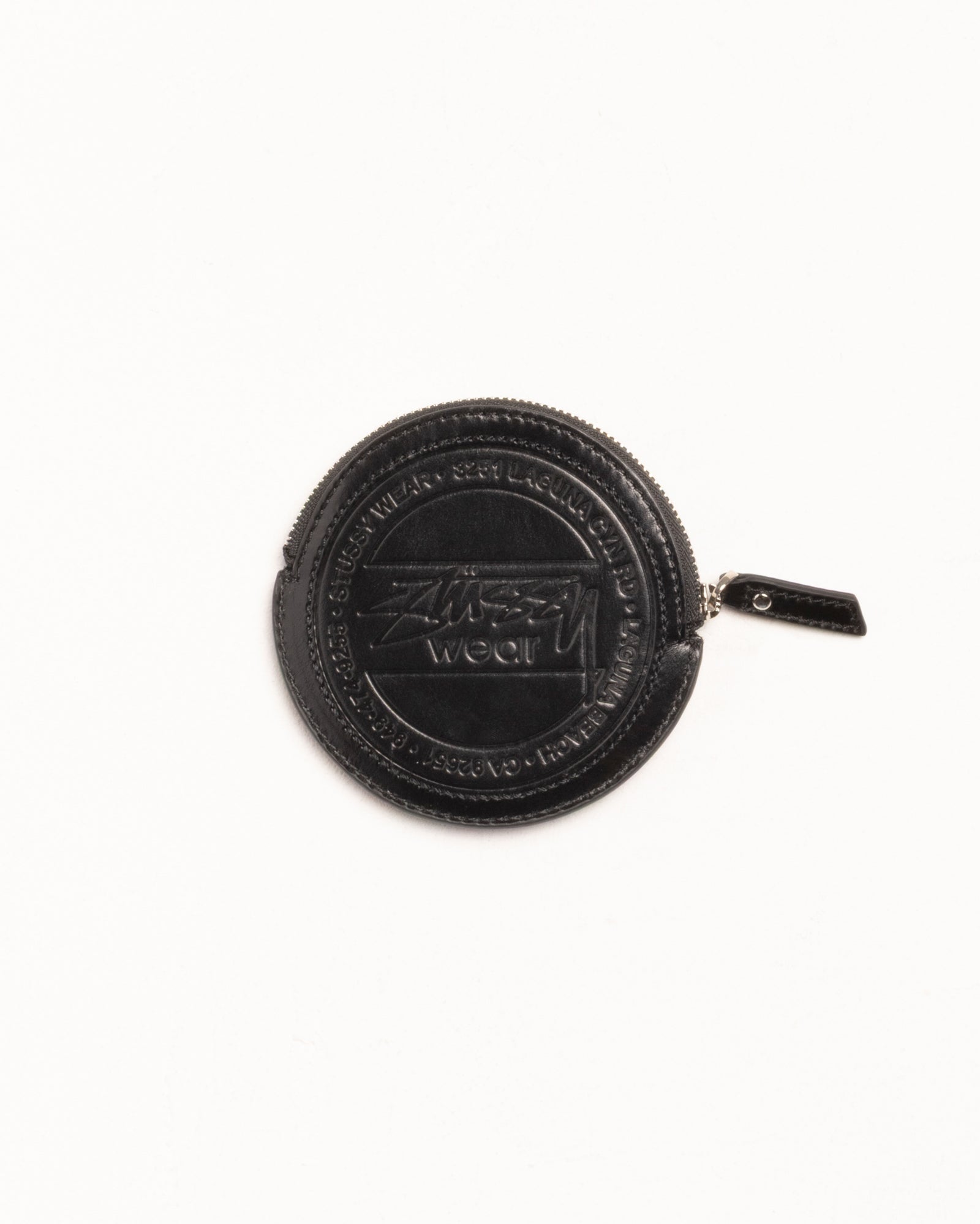 完売　Stussy SURF DOT LEATHER POUCH ケース STUSSY】25ss SURF DOT LEATHER POUCH (STUSSY/コインケース