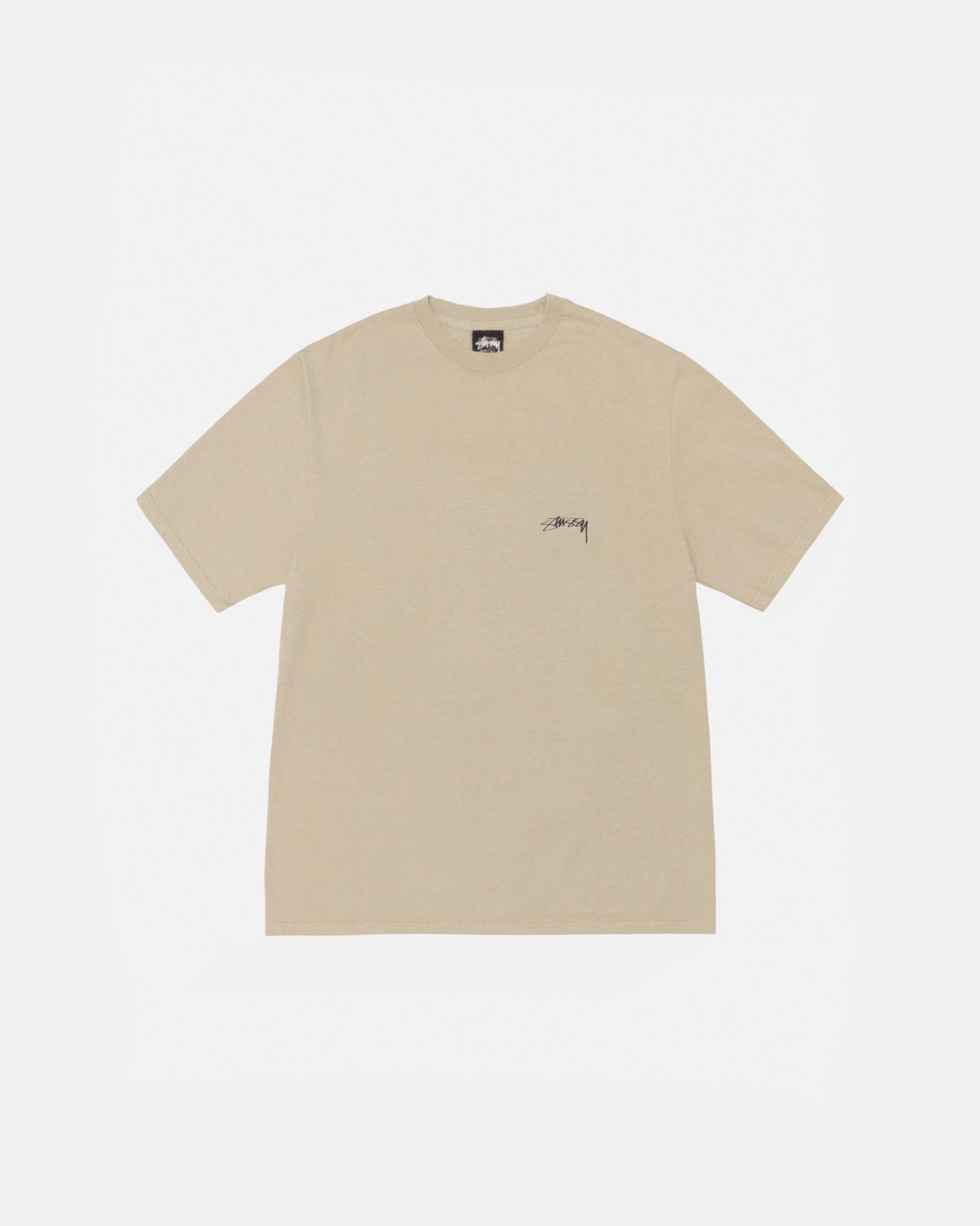 Smooth Stock Tee Pigment Dyed in khaki – Stüssy Japan