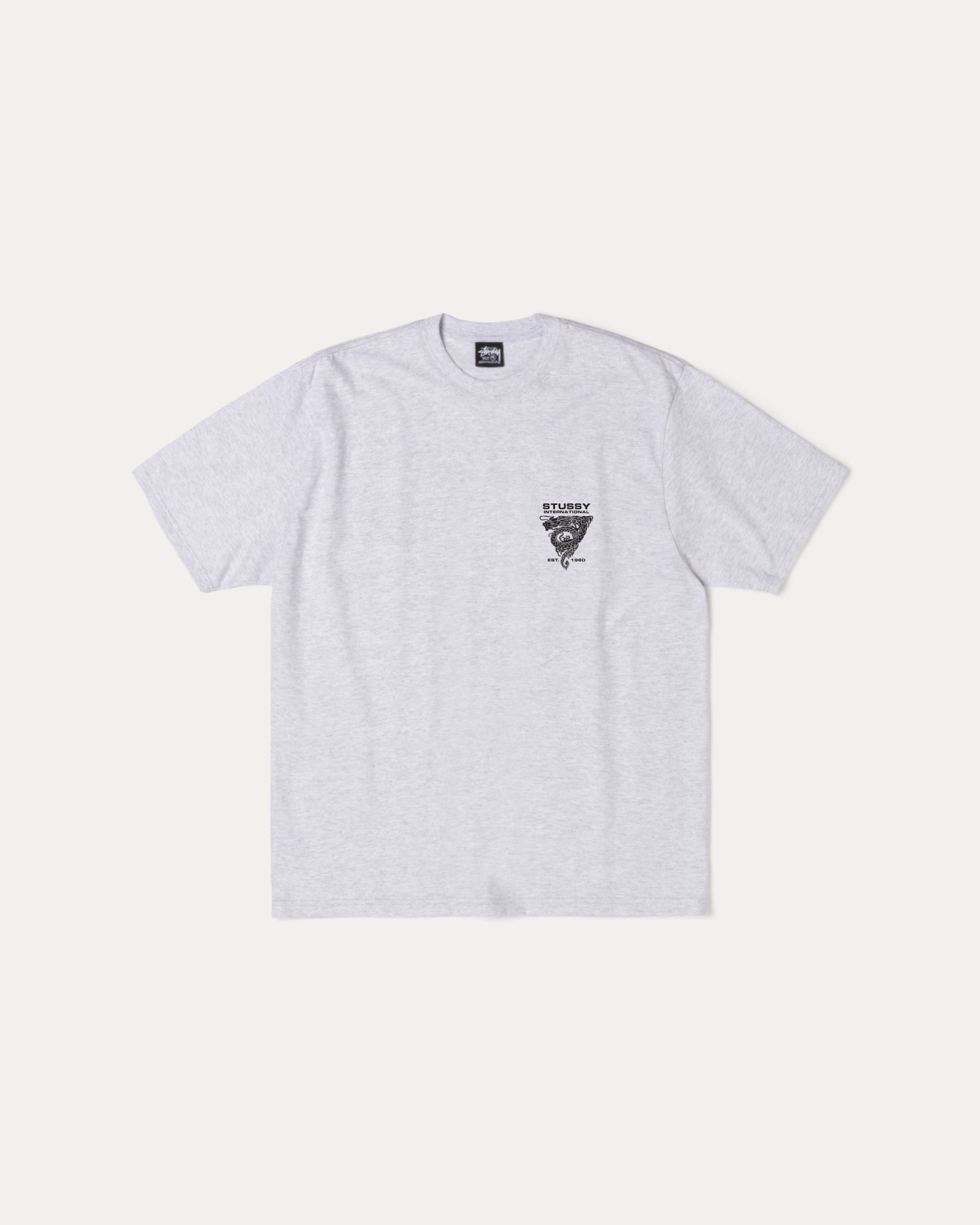 Dragon Tee – Ash Heather | Tees | Stüssy Japan
