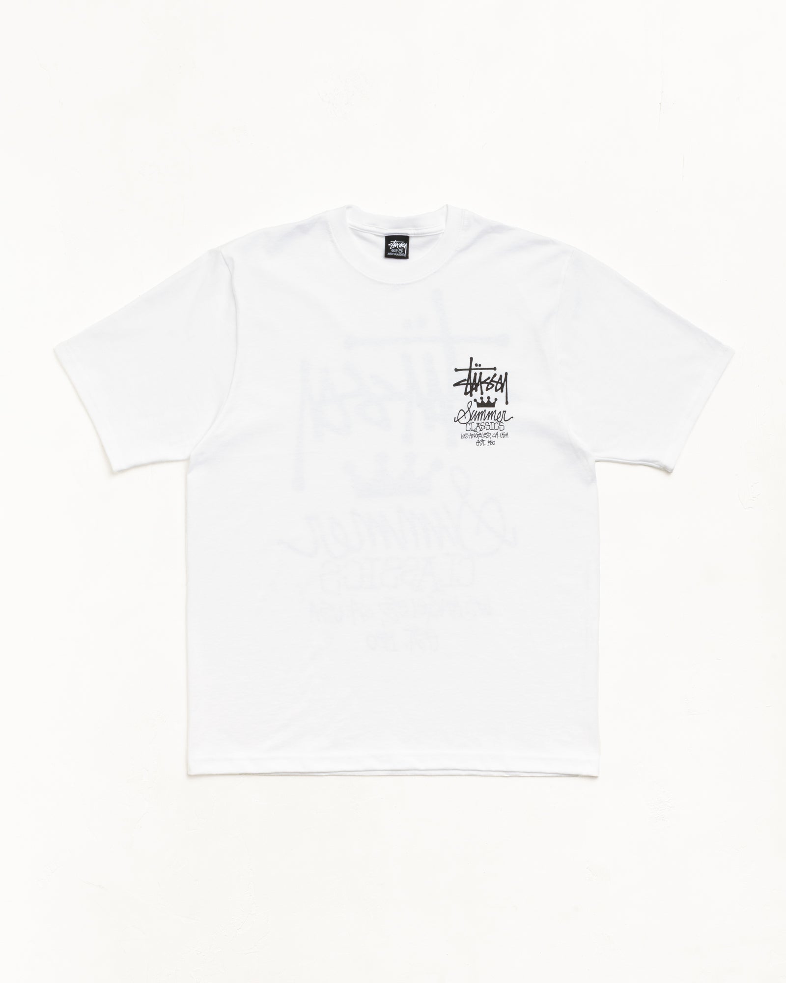 Summer Classics Tee – White | Tees | Stüssy Japan