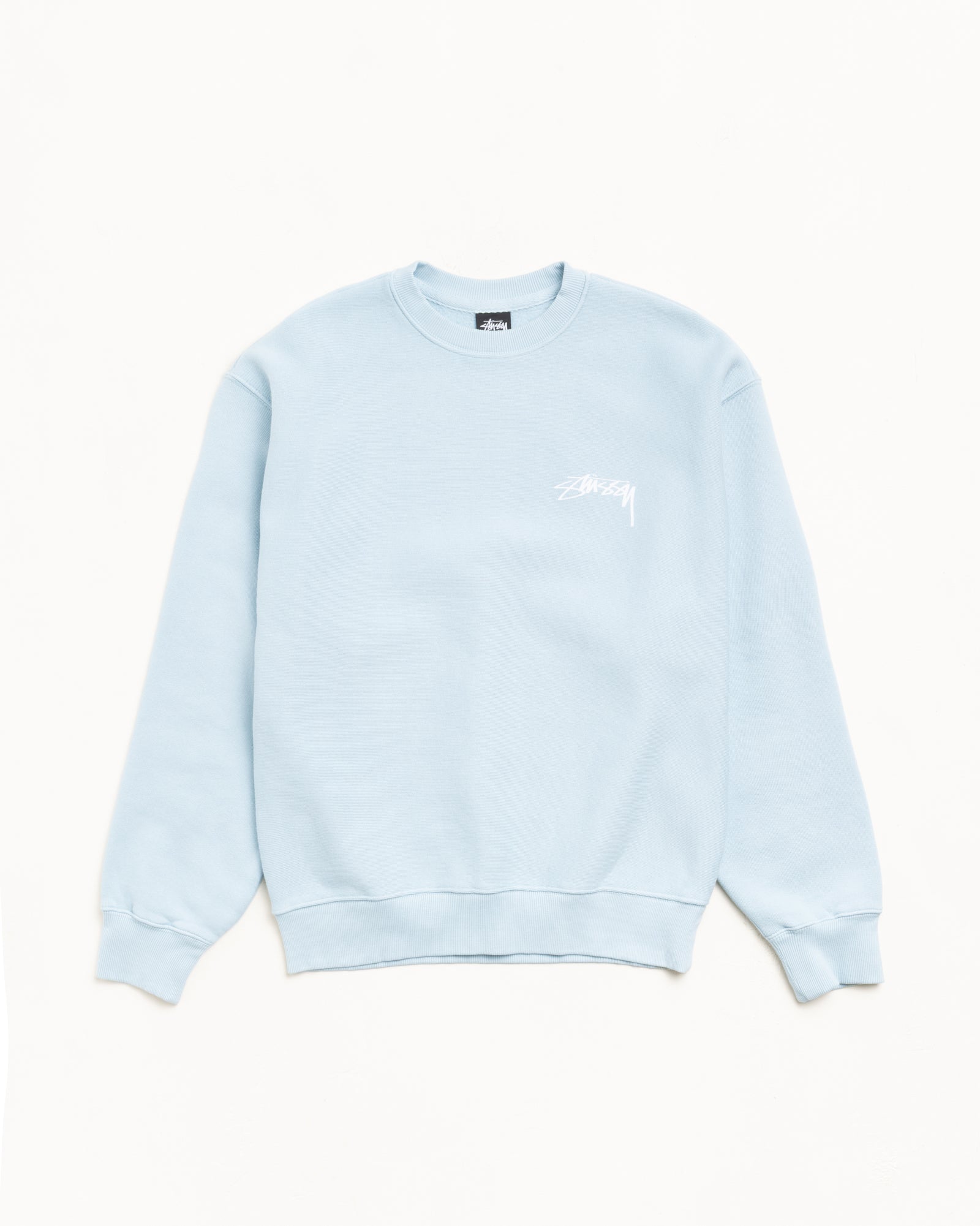 Skate Stack Crew – Sky Blue | Crew Sweats | Stüssy Japan