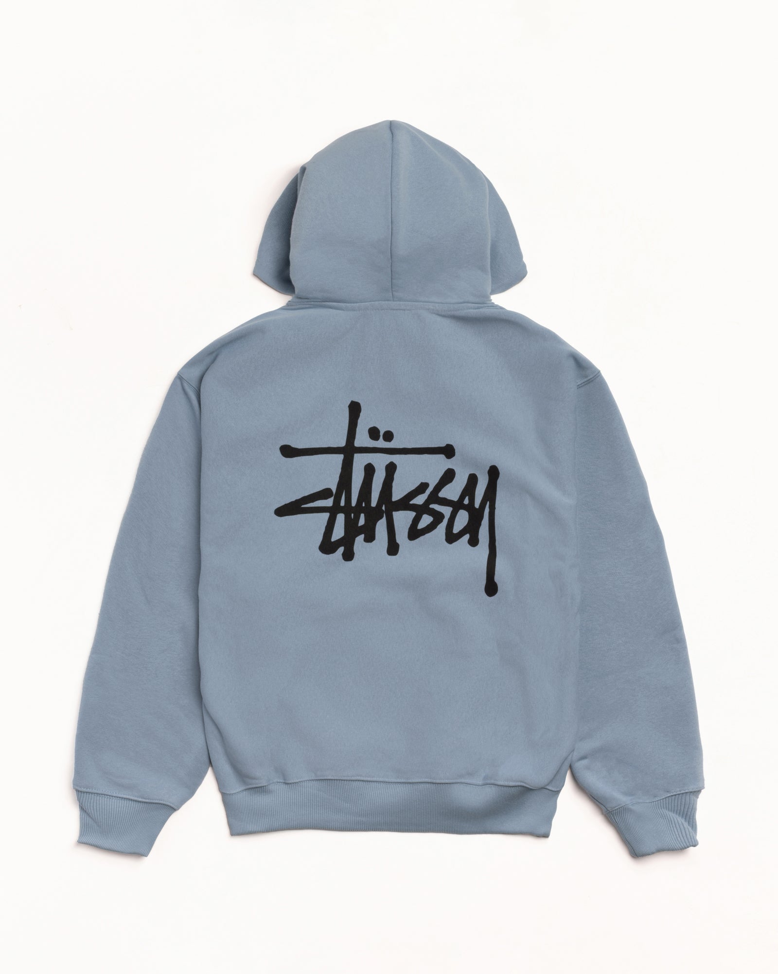 Basic Stüssy Hoodie – Slate | Sweats | Stüssy Japan