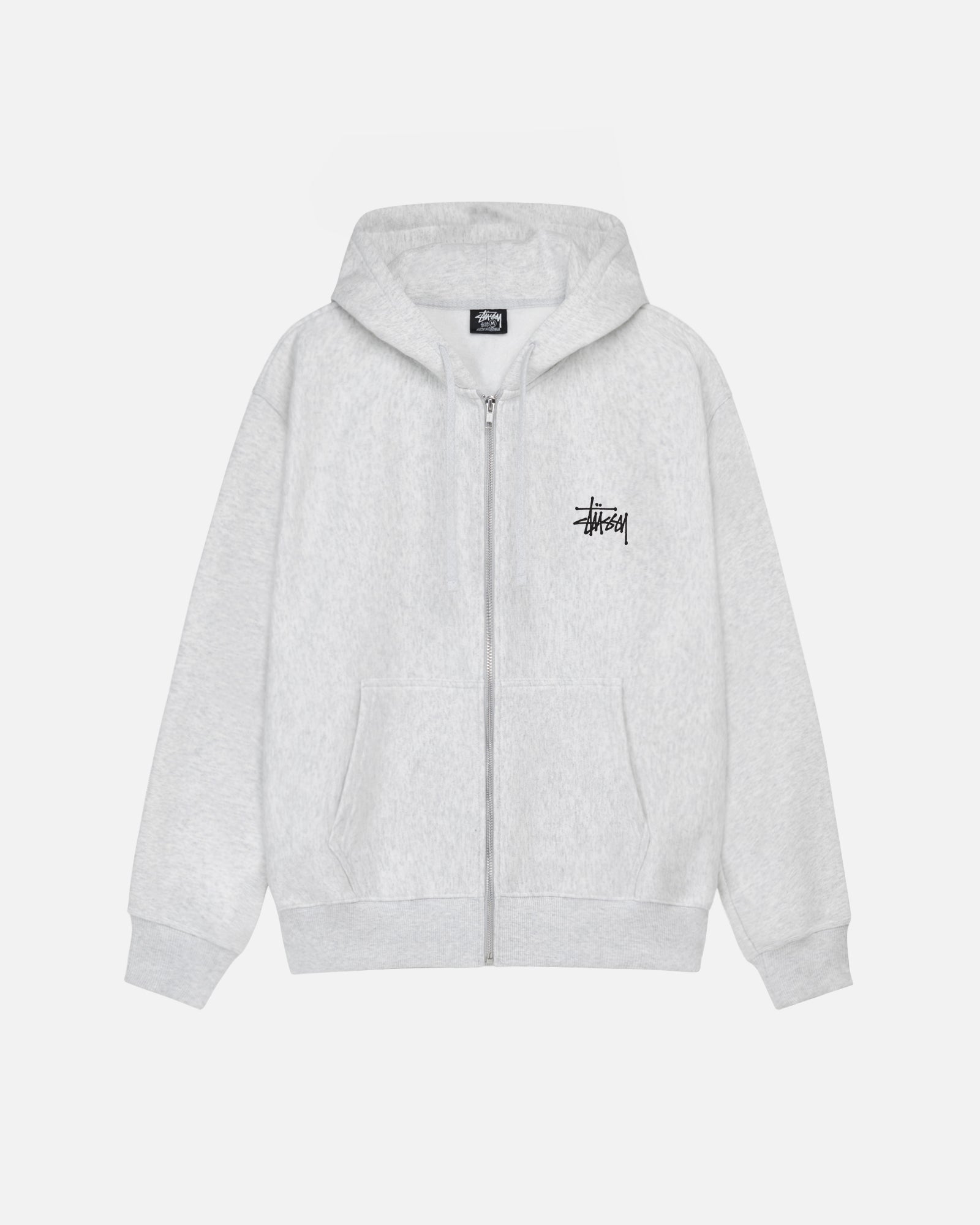 STUSSY zip-up hoodie ブラック Lサイズ