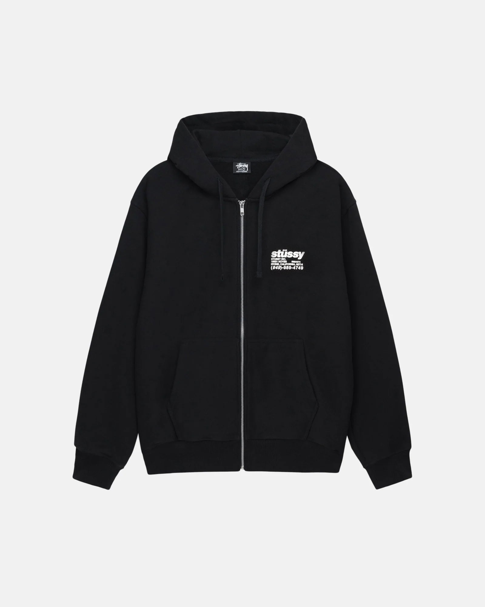 Dna Zip Hoodie in black – Stüssy Japan