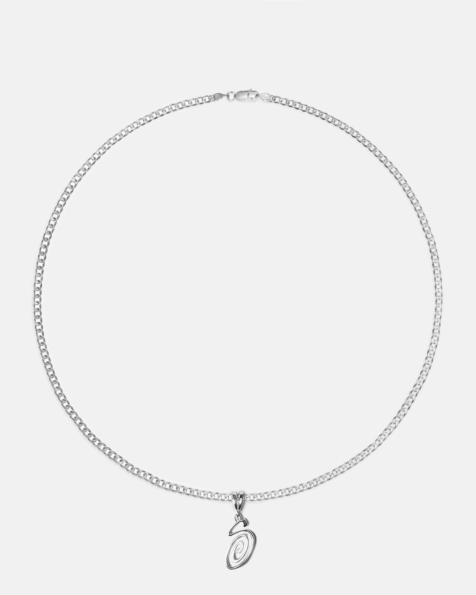 材質シルバーStussy Jewelry Swirly S Chain Necklace