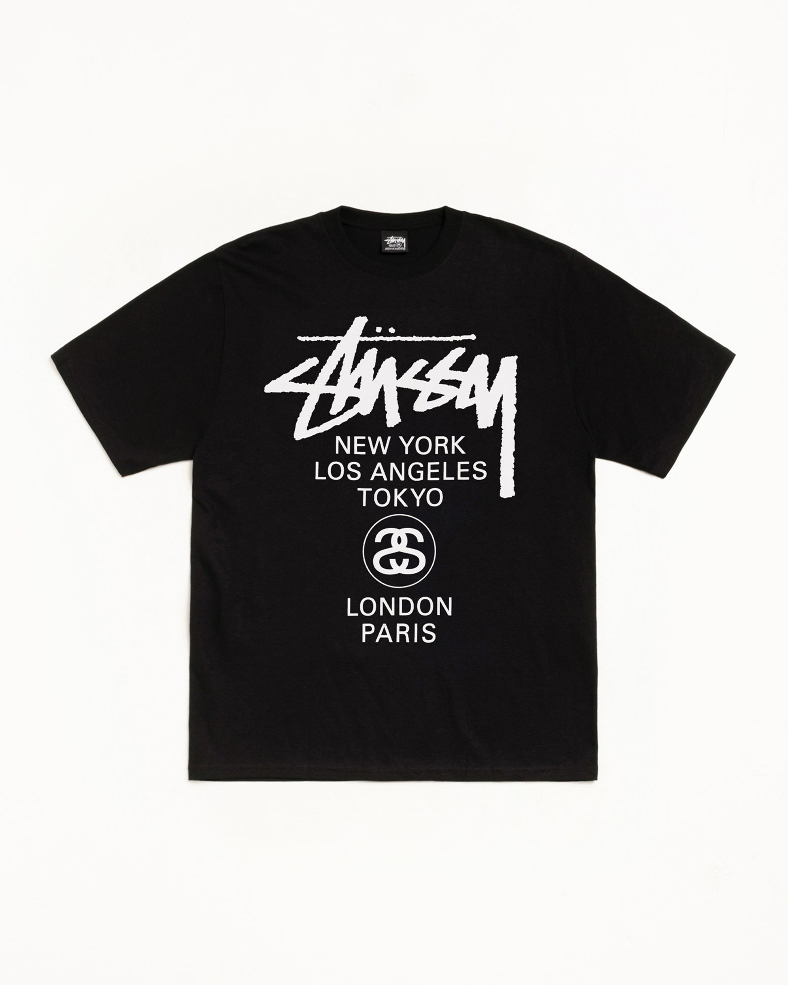 World Tour Tee – Black | Tees | Stüssy Japan World Tour Tee – Black | Tees | Stüssy Japan