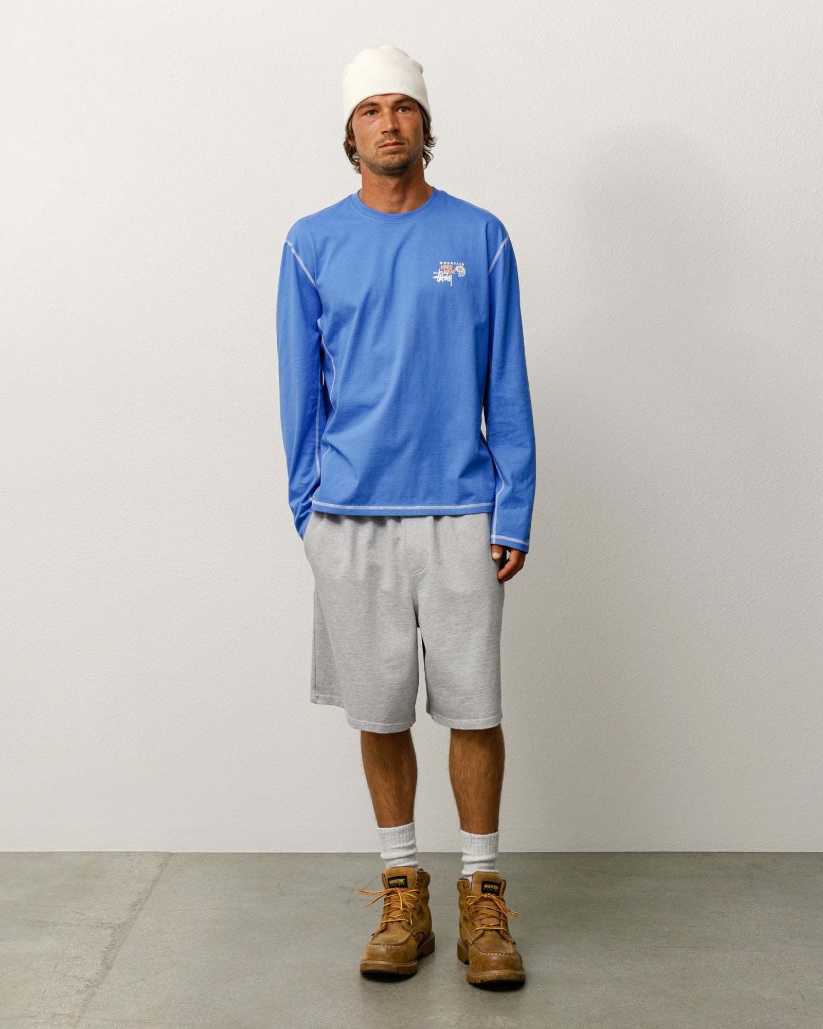 Stüssy & Mountain Hardwear Ls Tee – Arctic Sky | Tees | Stüssy Japan