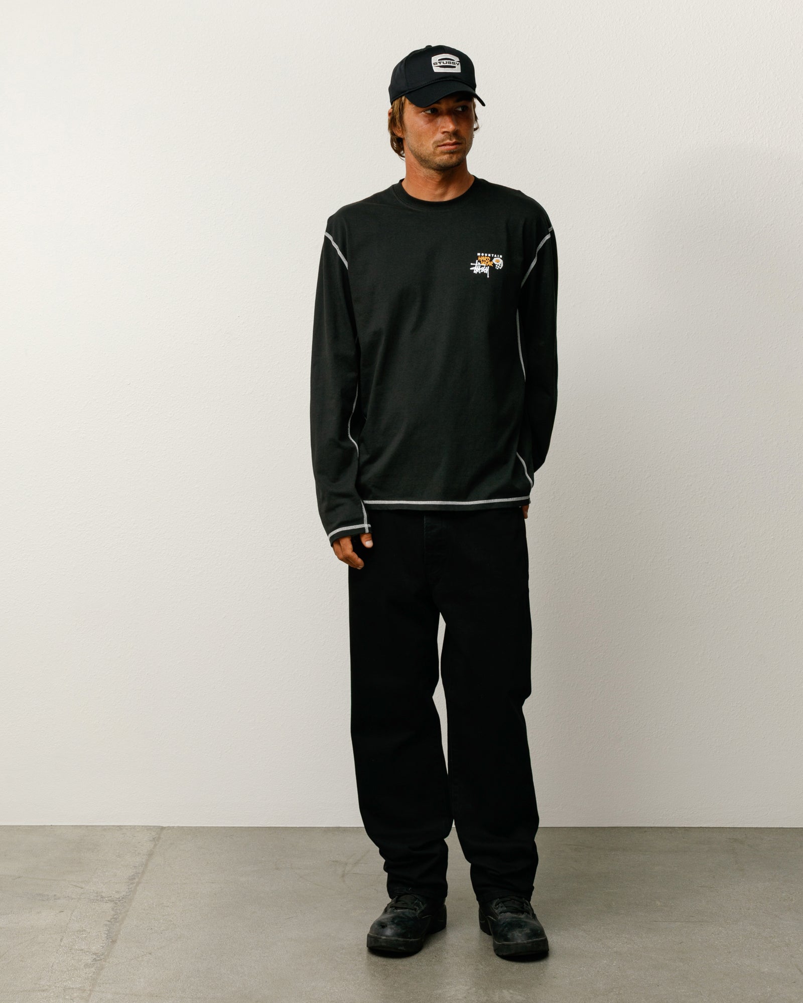 Stüssy & Mountain Hardwear Ls Tee – Stealth Grey | Tees | Stüssy Japan