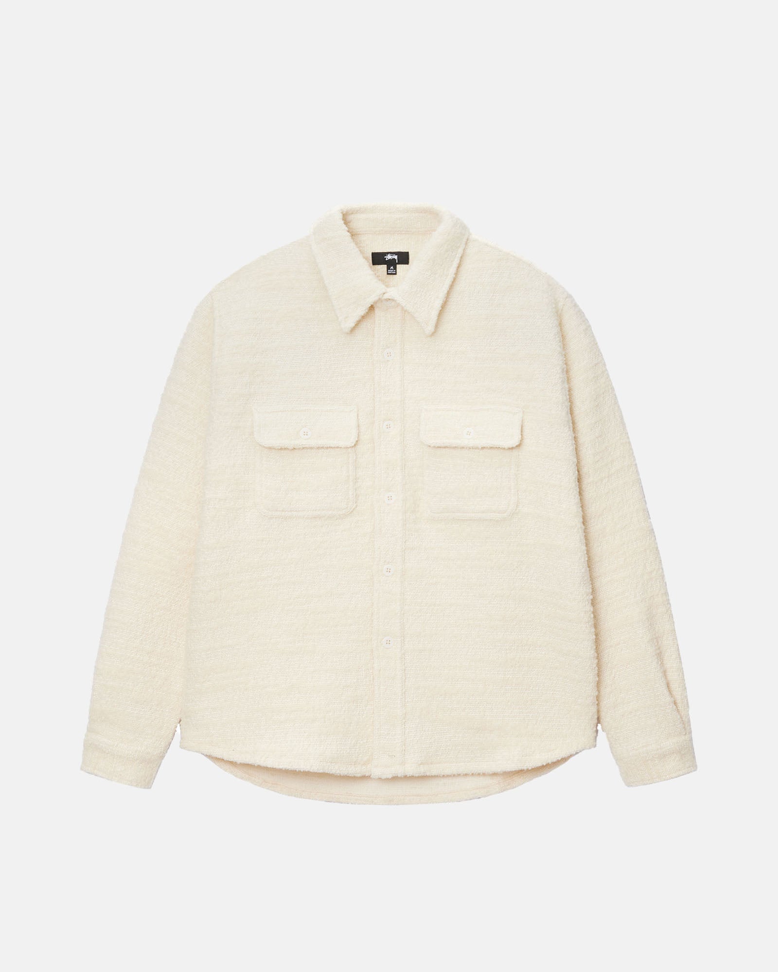 STUSSY CASENTINO Wool CPO Shirt LIME23SS袖丈62cm