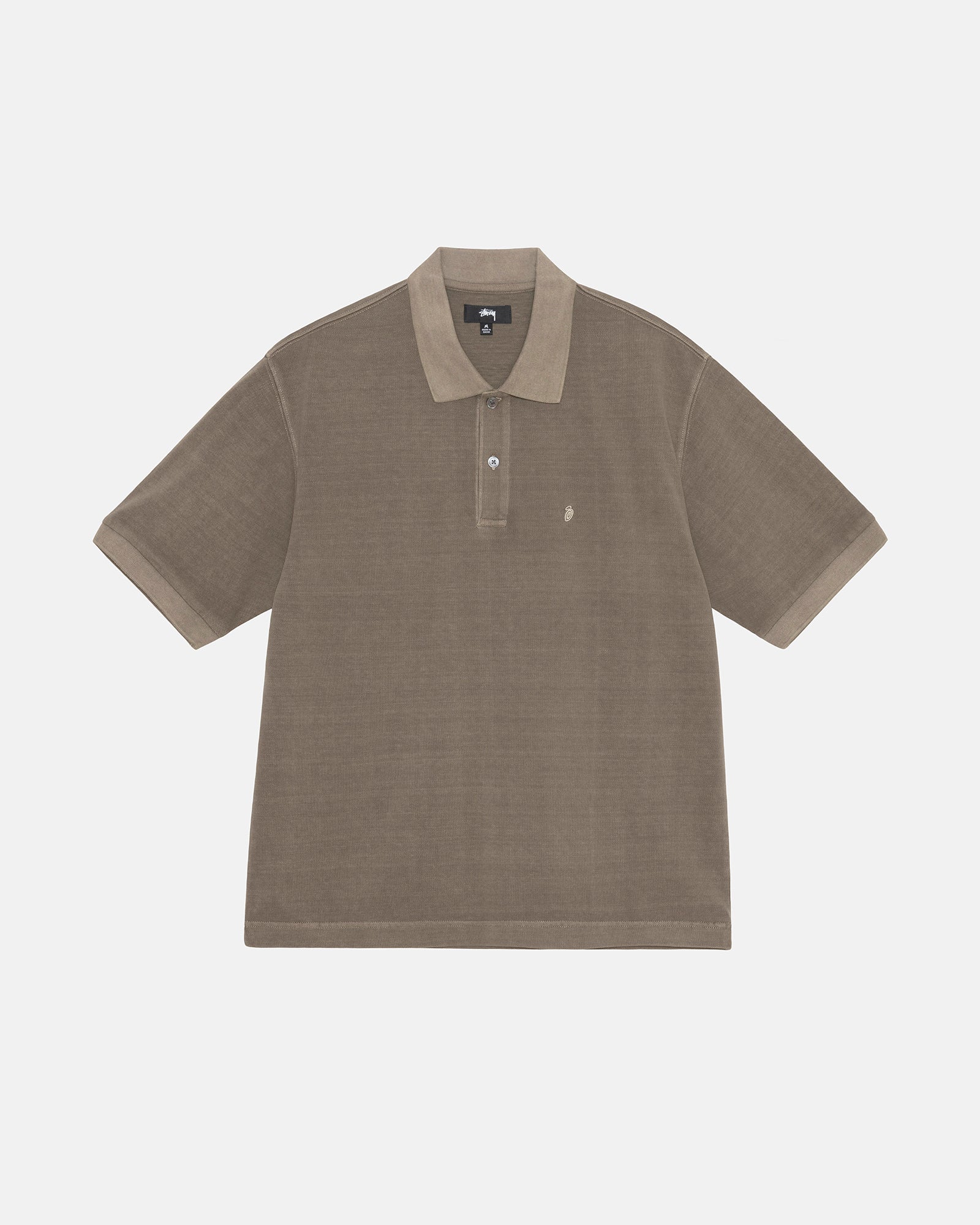 PIGMENT DYED PIQUE POLO