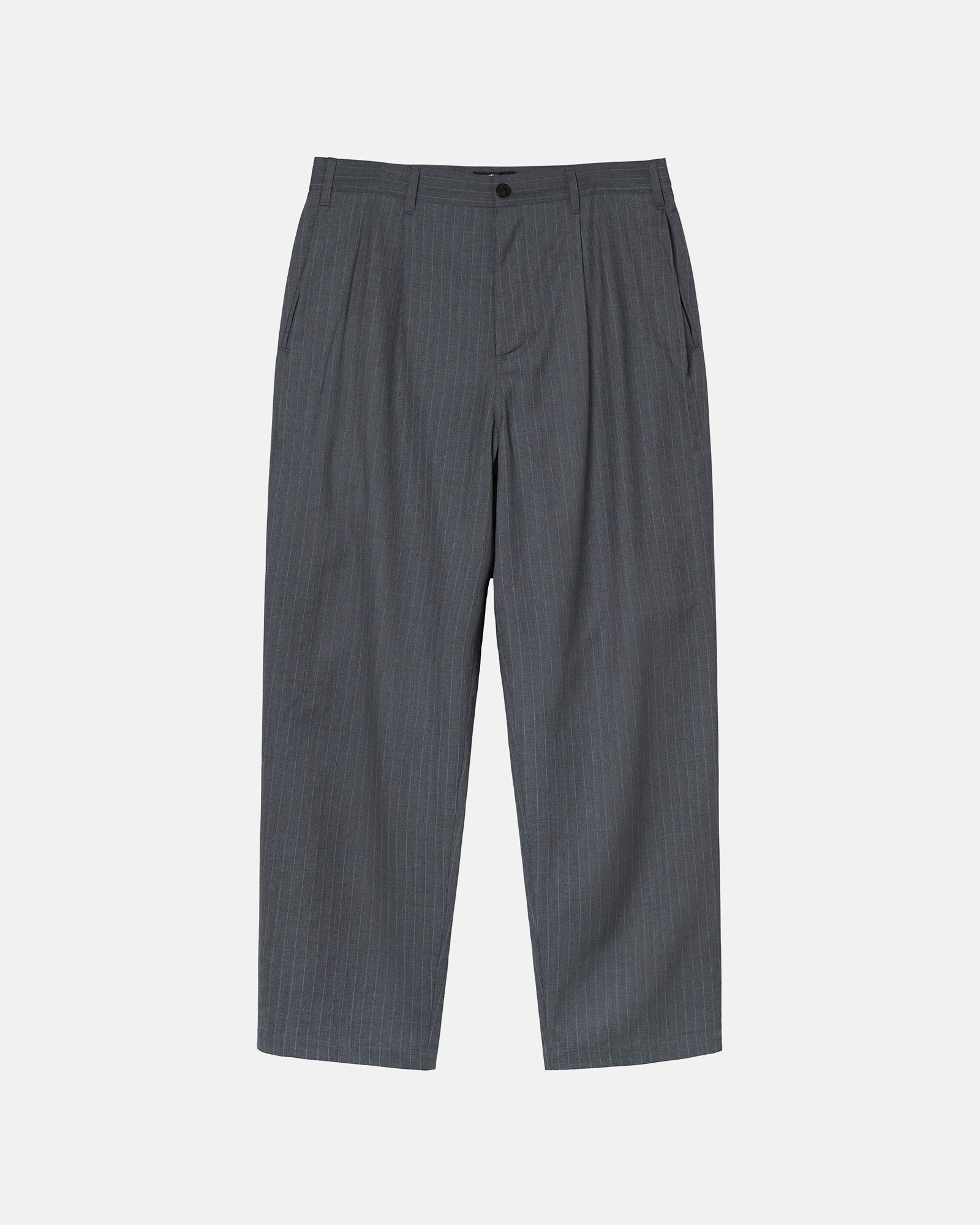 32 Stussy Striped Volume Pleated Trouser
