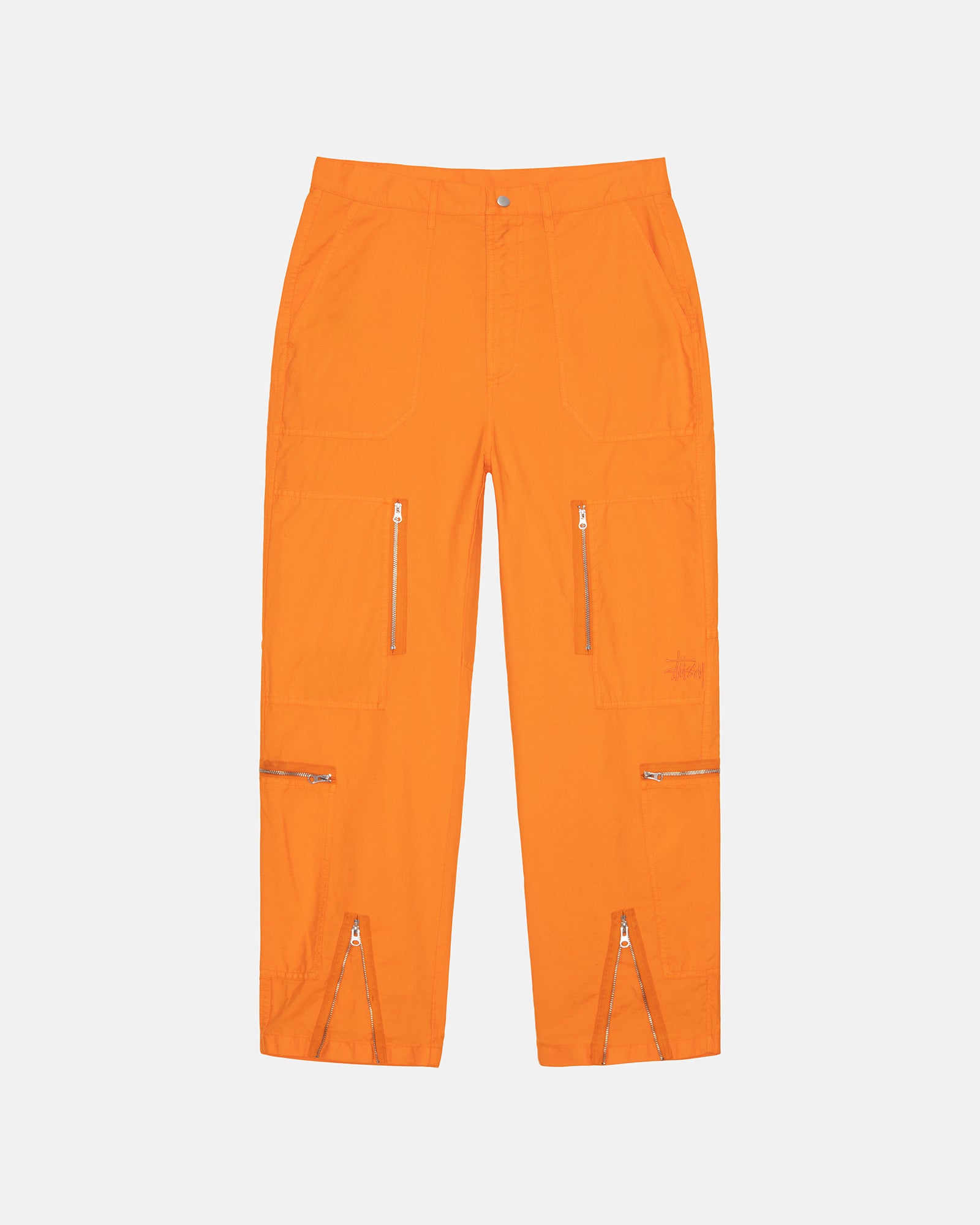 Flight Pant NyCo Pigment Dyed in orange – Stüssy Japan