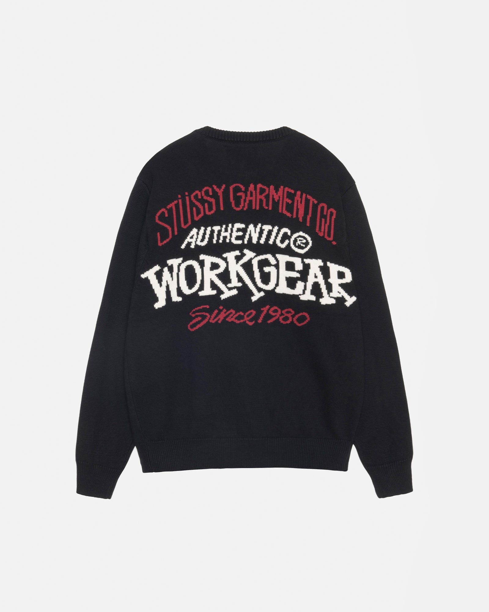 STUSSY AUTHENTIC WORKGEAR SWEATER