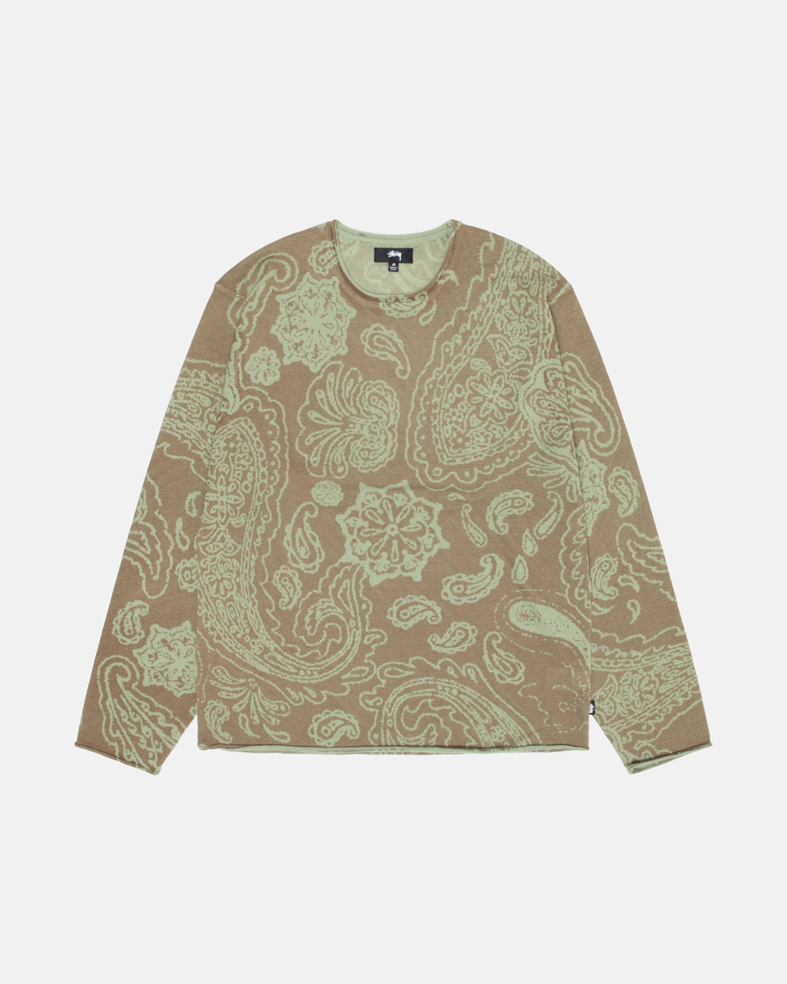 Paisley Sweater in brown – Stüssy Japan