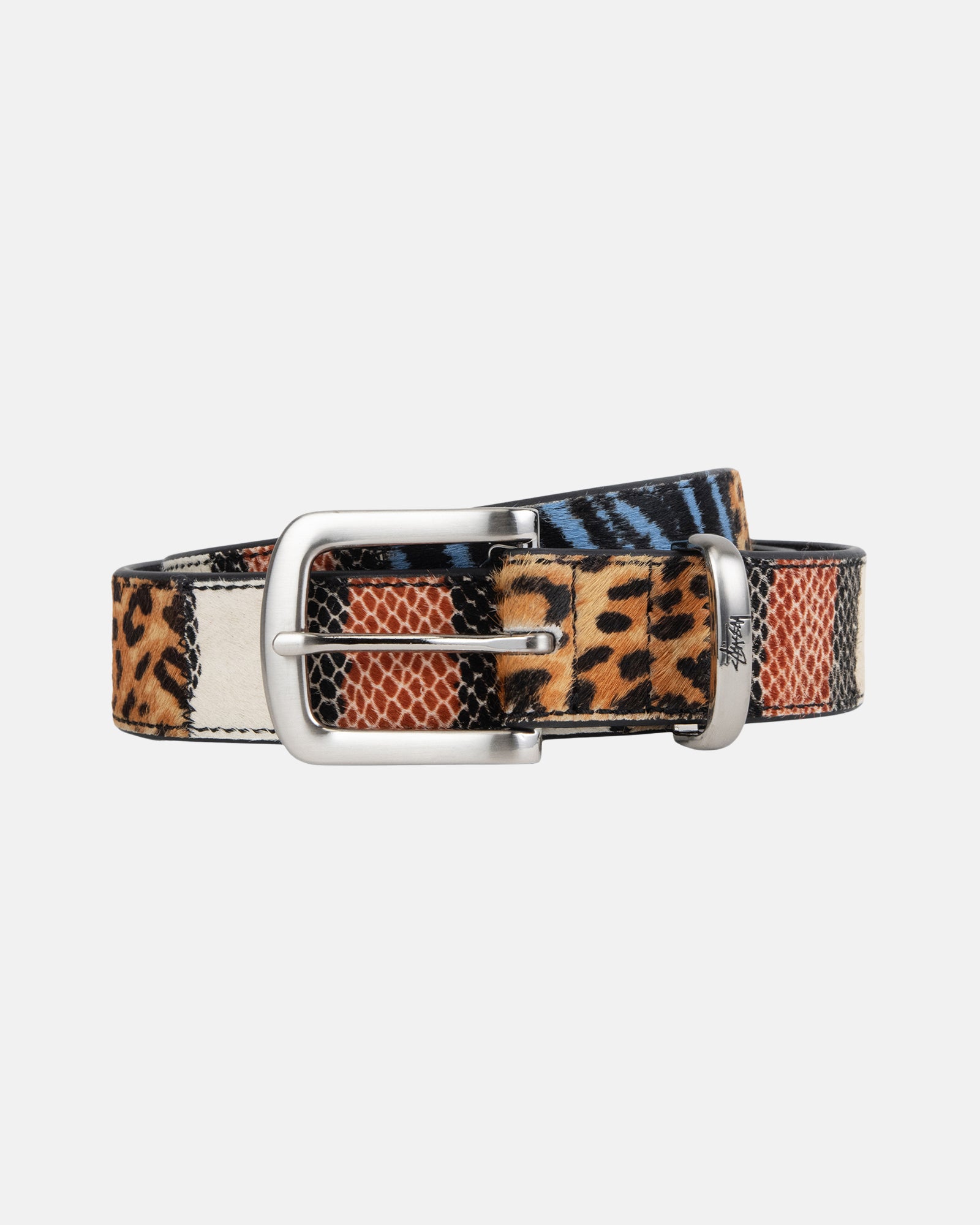 Stussy animal print dress belt S/M約100cm程となっています - ベルト