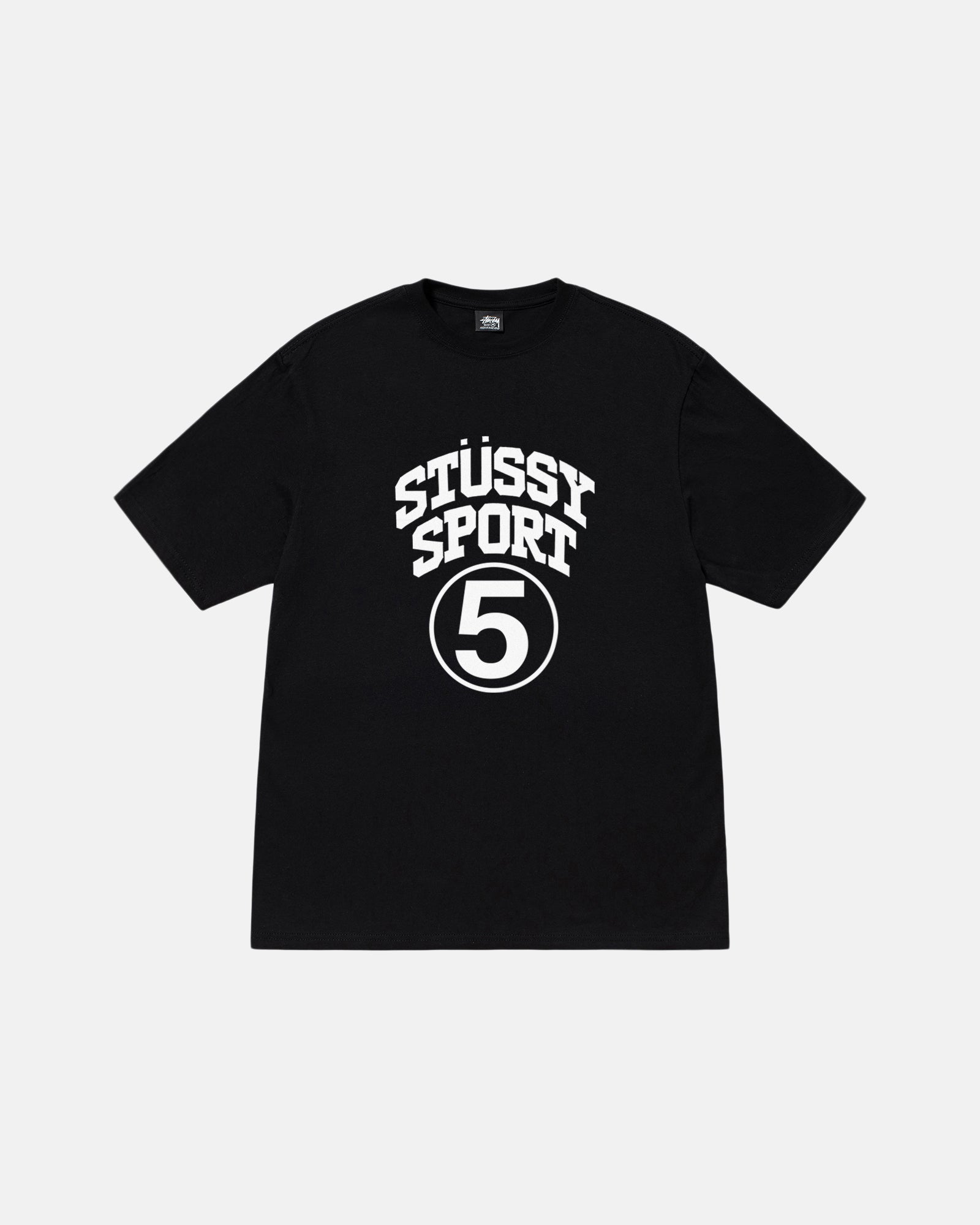 5 Sport Tee in black – Stüssy Japan