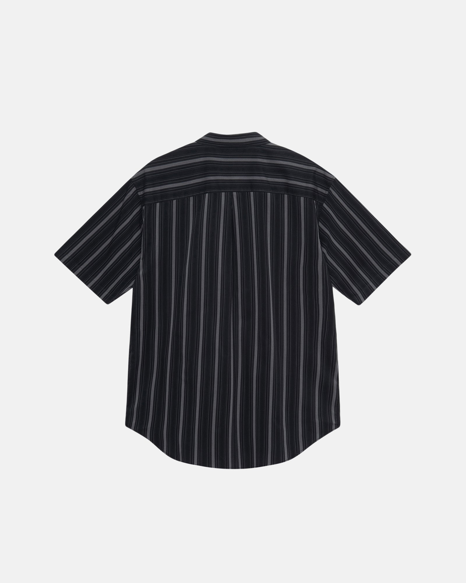 Stüssy Boxy Ss Shirt Stripe Black Tops