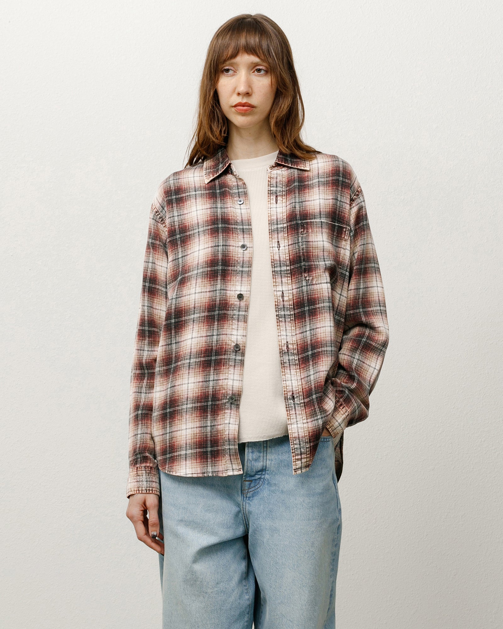 Matthew Printed Shirt – Umber | Tops | Stüssy Japan