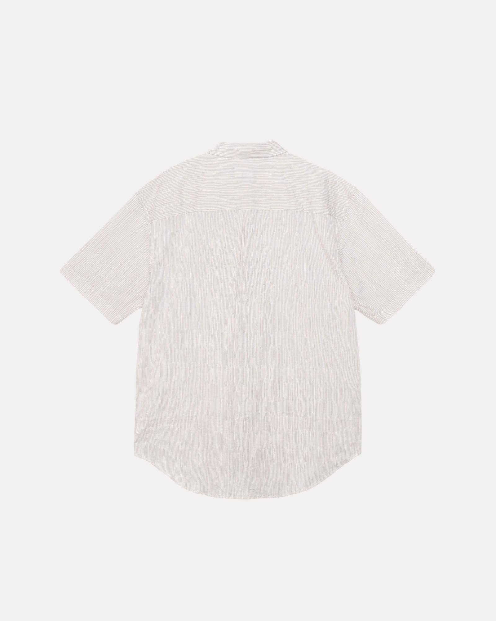 Wavy Striped Short Sleeve Shirt – Natural | Tops | Stüssy Japan