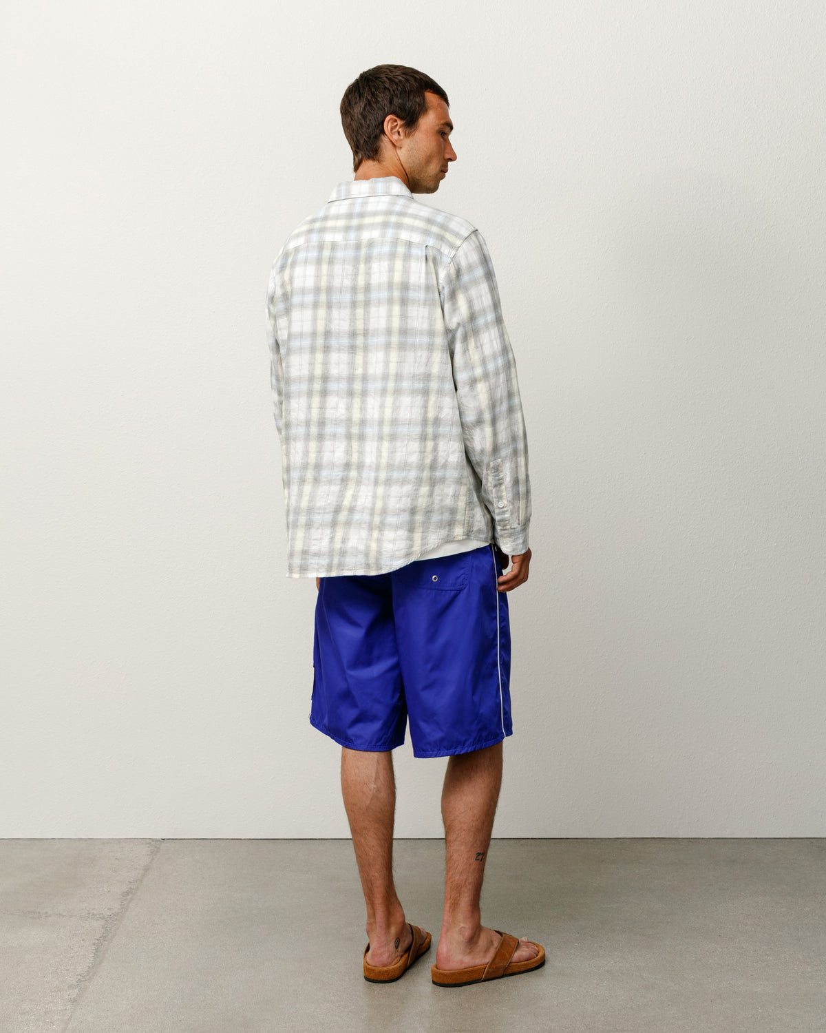 Beach Plaid Shirt – Off White | Tops | Stüssy Japan