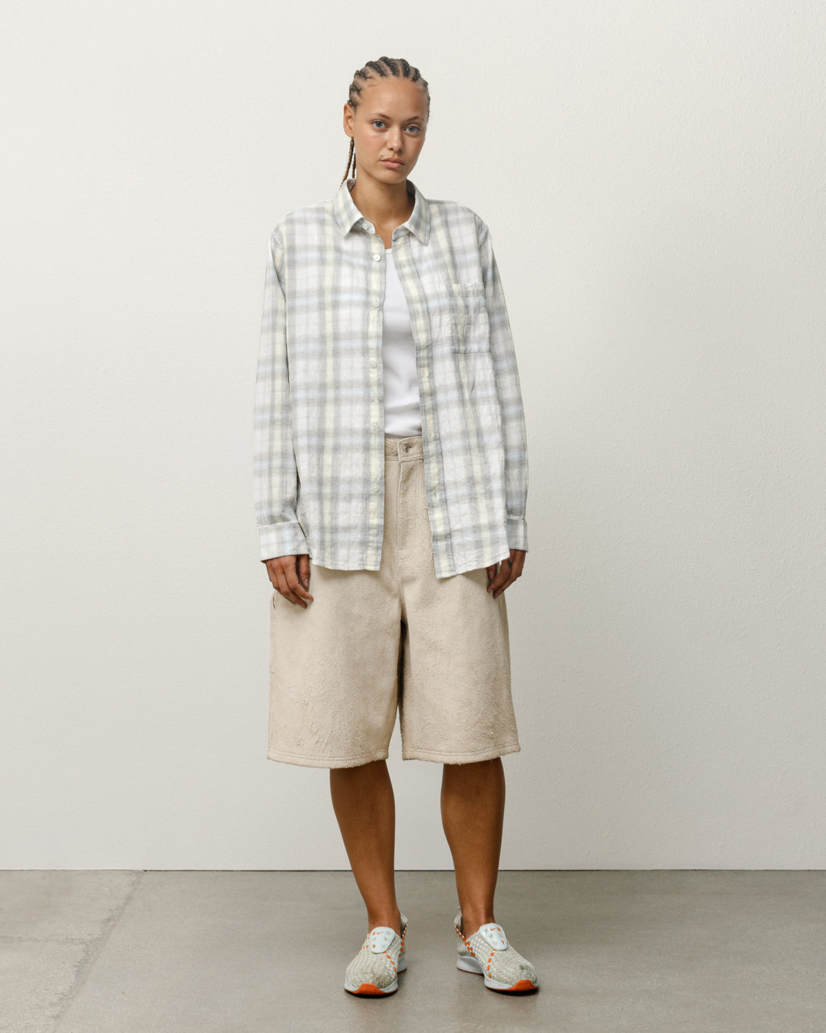 Beach Plaid Shirt – Off White | Tops | Stüssy Japan
