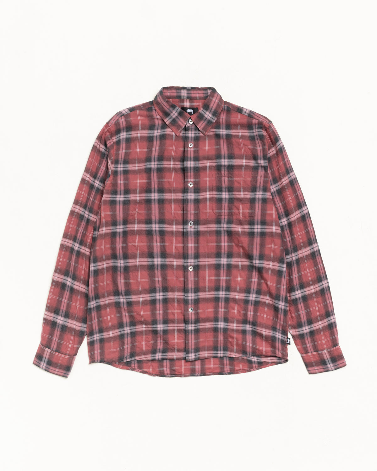 Beach Plaid Shirt – Red | Tops | Stüssy Japan