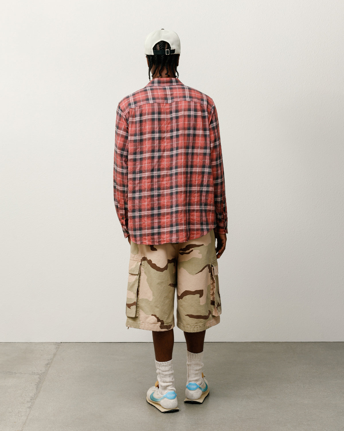 Beach Plaid Shirt – Red | Tops | Stüssy Japan