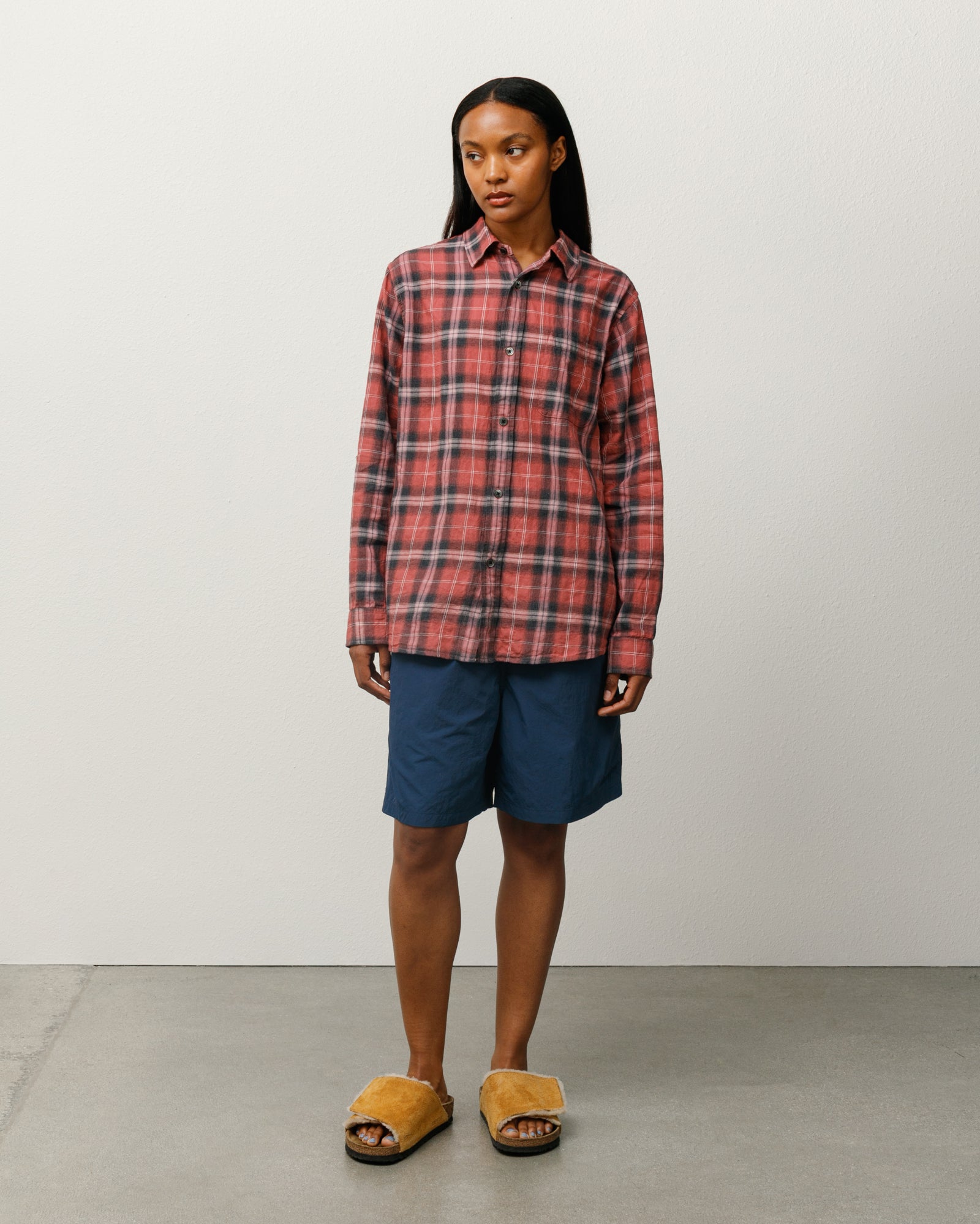 Beach Plaid Shirt – Red | Tops | Stüssy Japan
