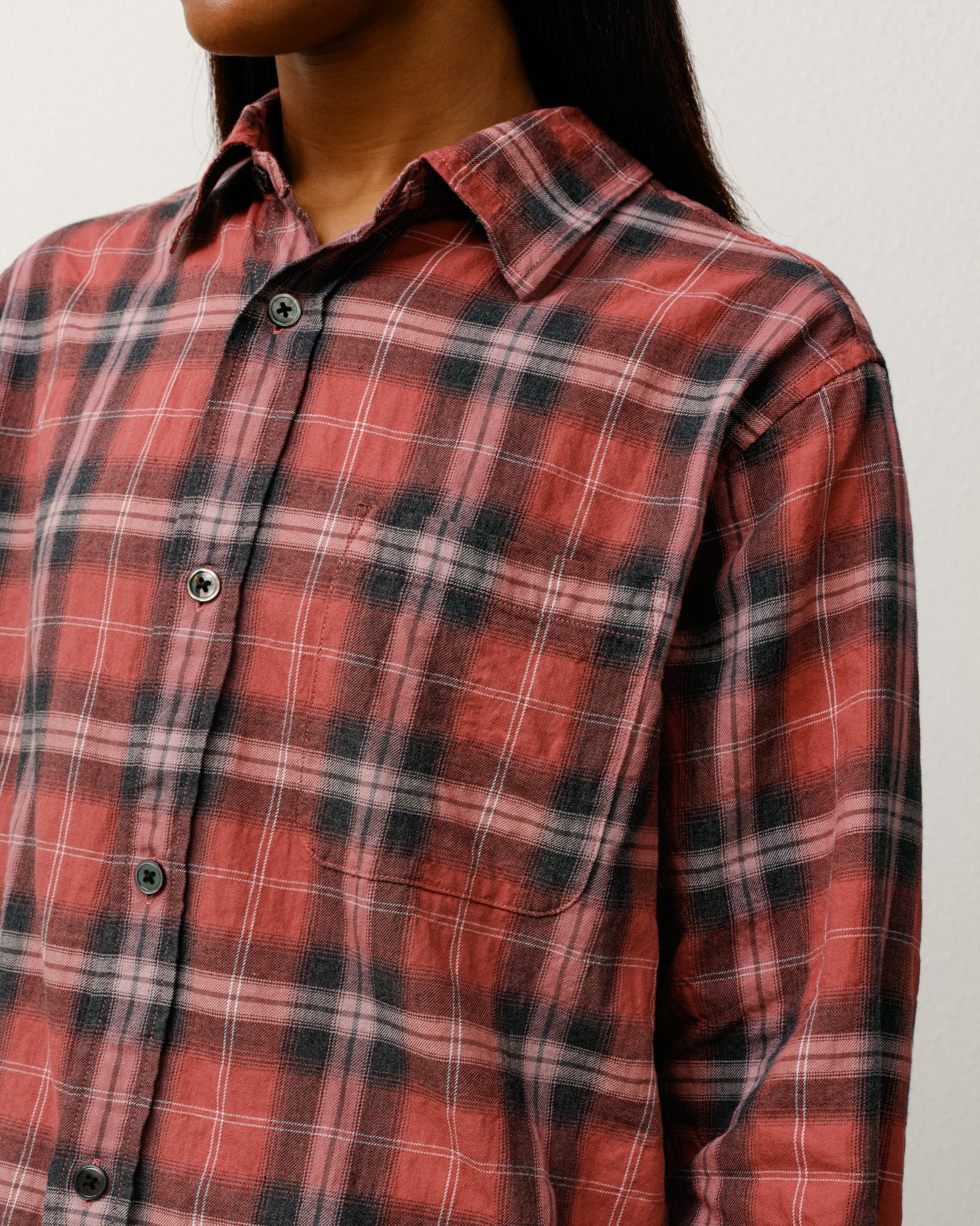 Beach Plaid Shirt – Red | Tops | Stüssy Japan